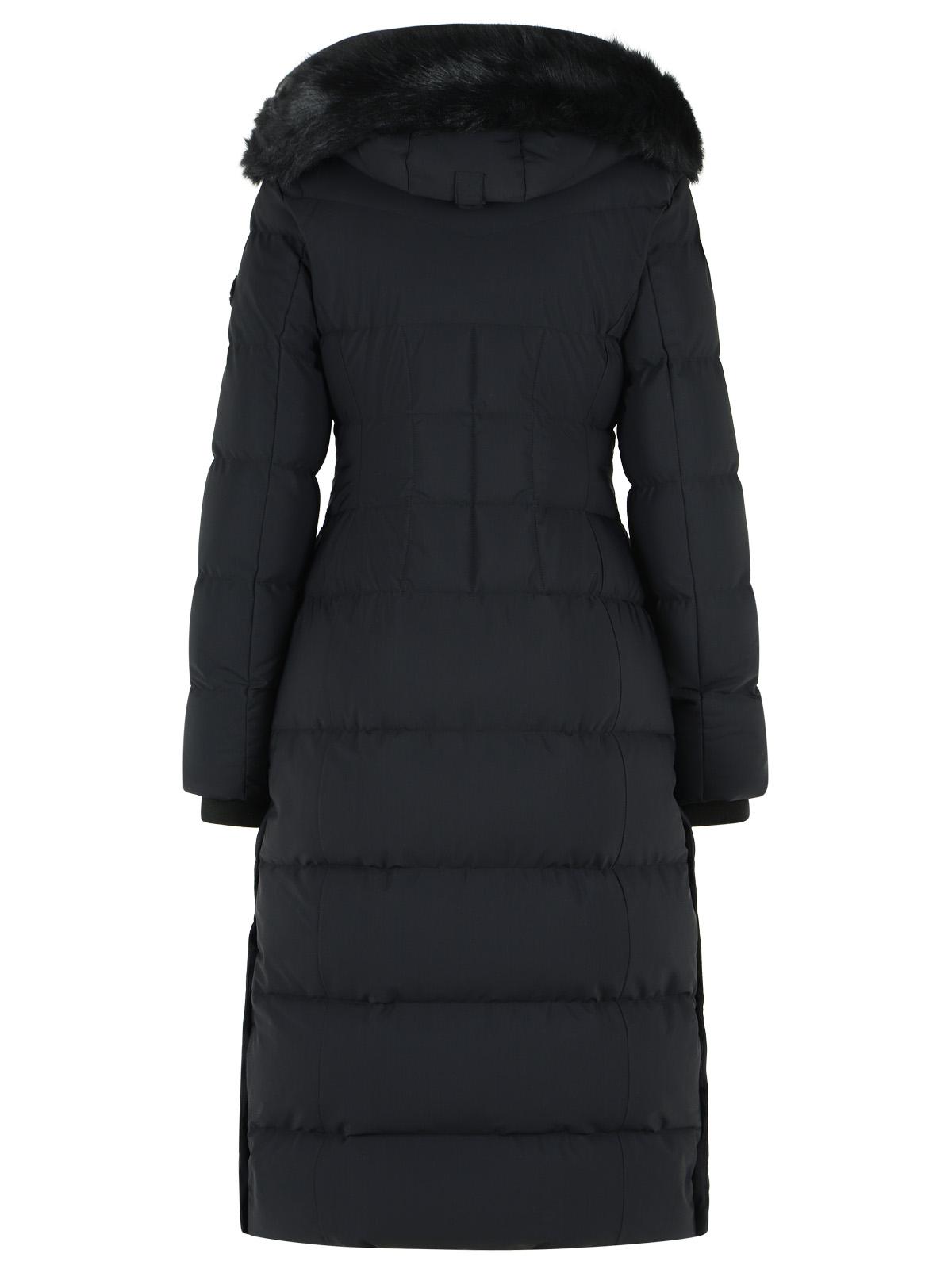Moose Knuckles 'Jocada' Long Parka In Black Nylon Blend Women MOOSE KNUCKLES