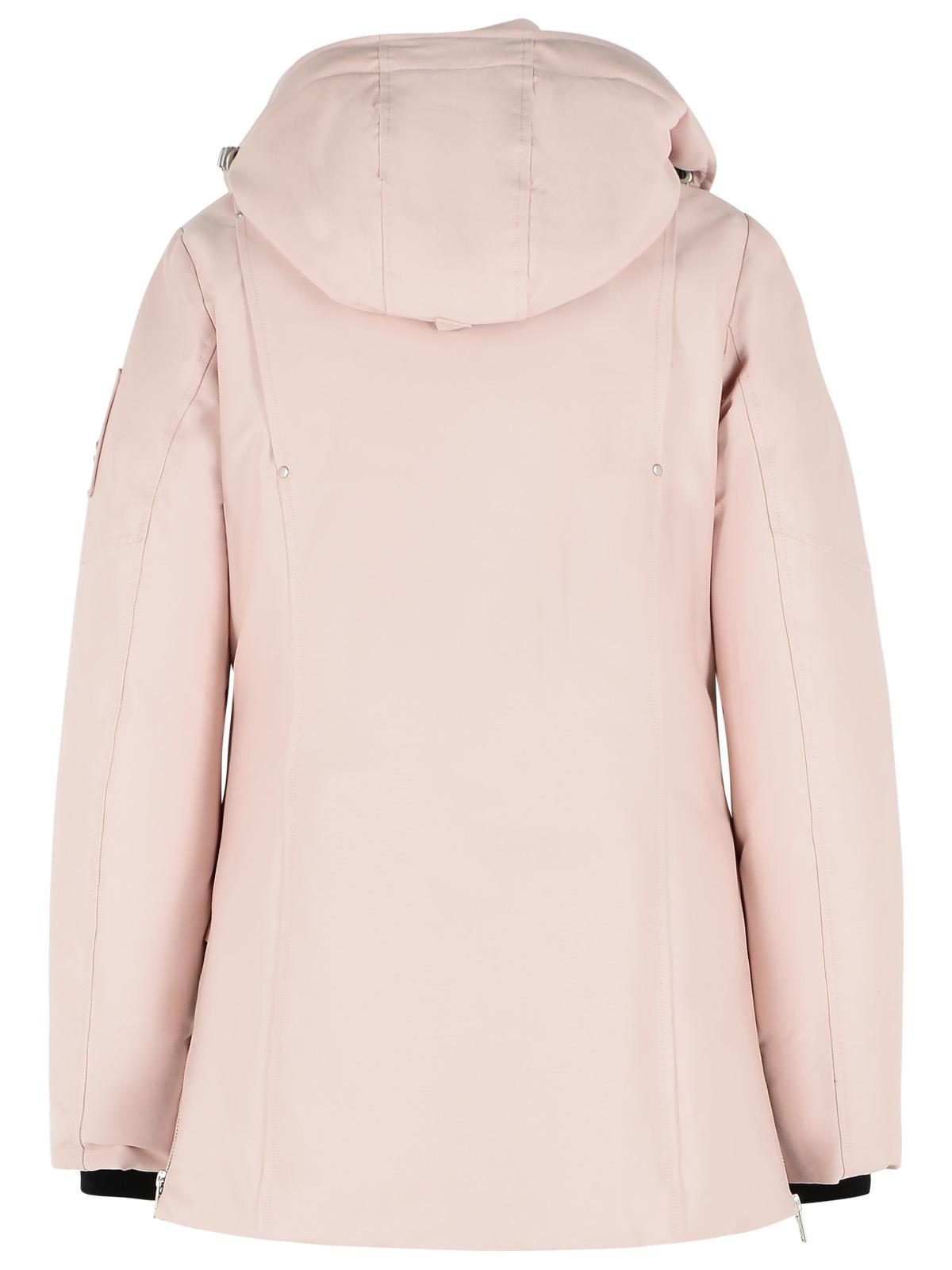 Moose Knuckles 'Original 3Q 2.0' Pink Cotton Blend Down Jacket Women MOOSE KNUCKLES