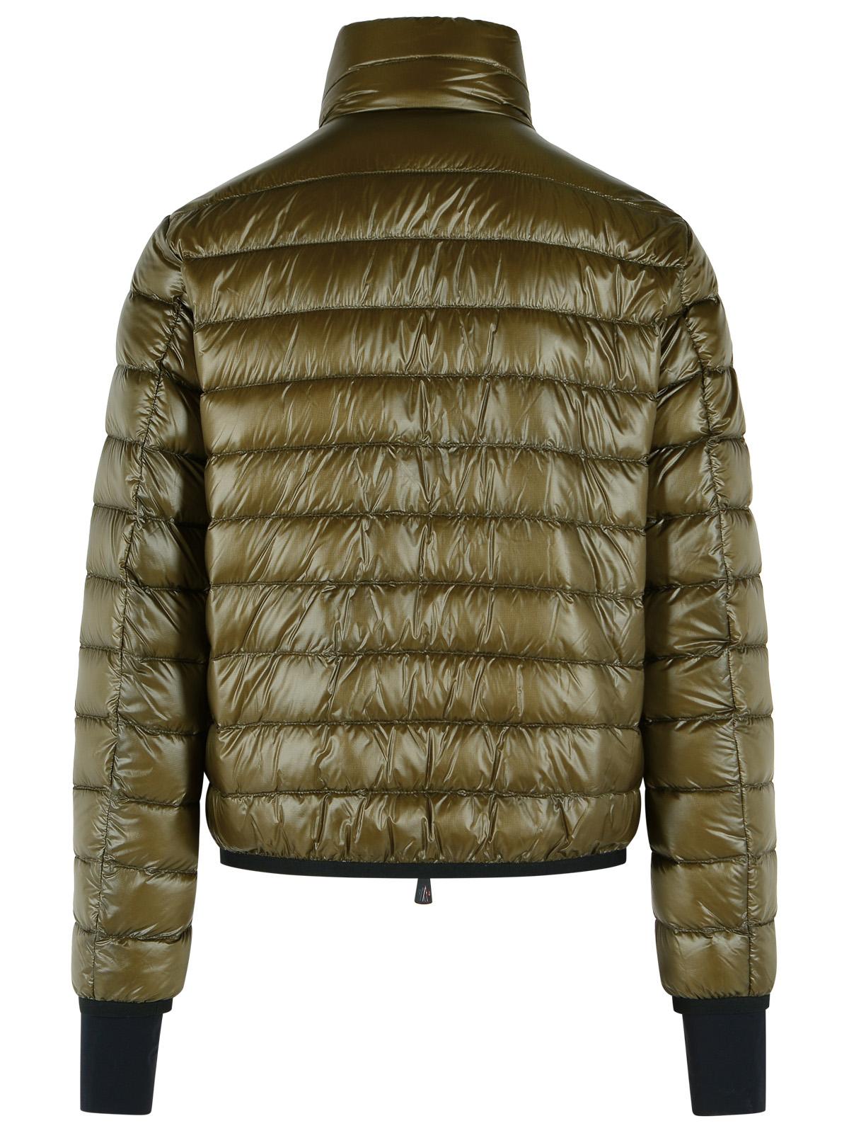 Moncler Grenoble 'Hers' Foldable Insulating Ski Jacket In Olive Green Polyamide Men MONCLER GRENOBLE