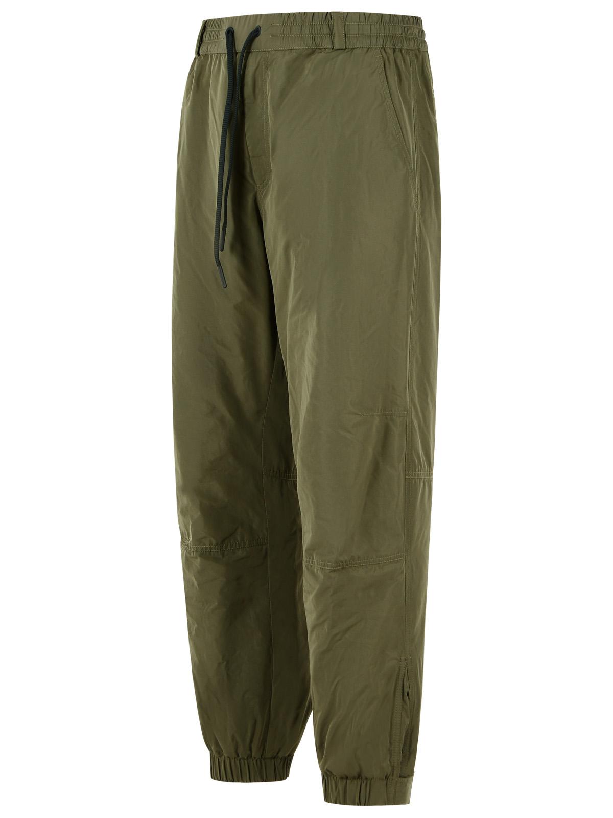 Moncler Grenoble 'Jogger' Green Polyester Pants Men MONCLER GRENOBLE