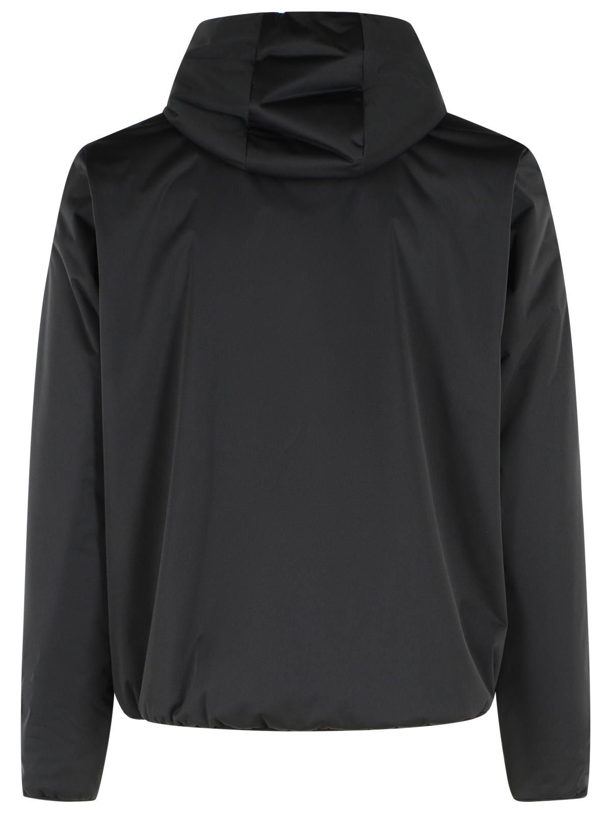 Moncler Grenoble Black Polyester Padded Sweatshirt With Zip Men MONCLER GRENOBLE