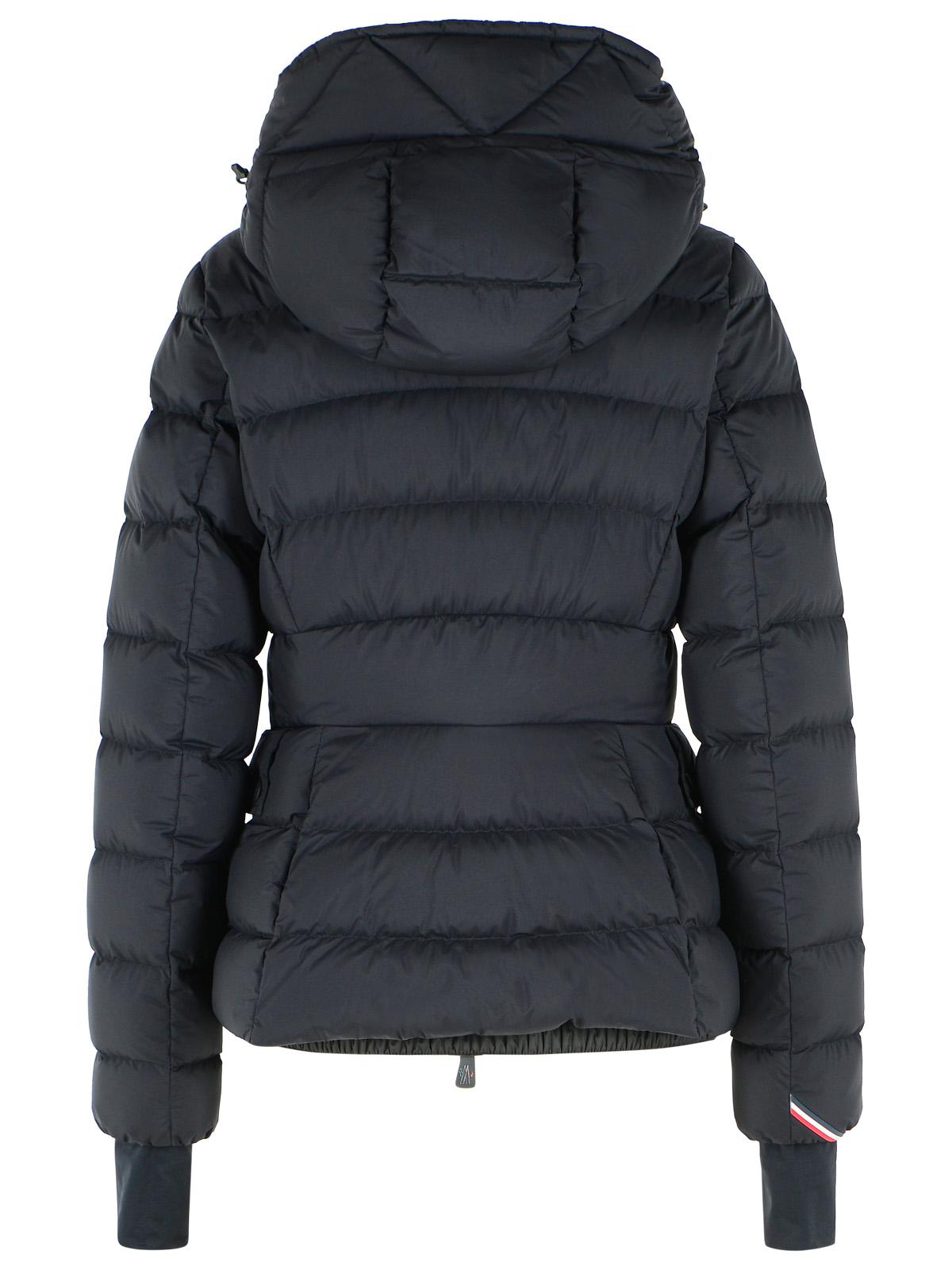 Moncler Grenoble 'Armoniques' Black Polyamide Hooded Ski Down Jacket Women MONCLER GRENOBLE