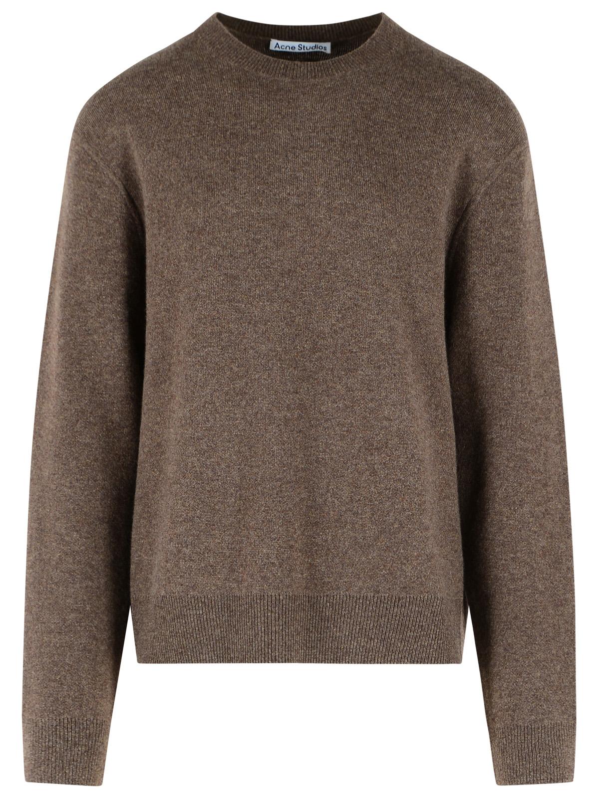 Acne Studios Brown Cashmere Sweater Men ACNE STUDIOS