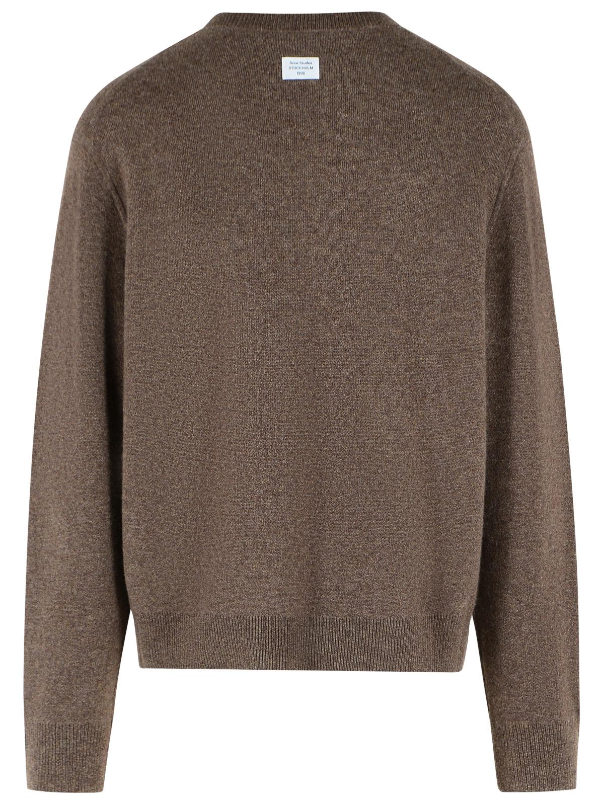 Acne Studios Brown Cashmere Sweater Men ACNE STUDIOS