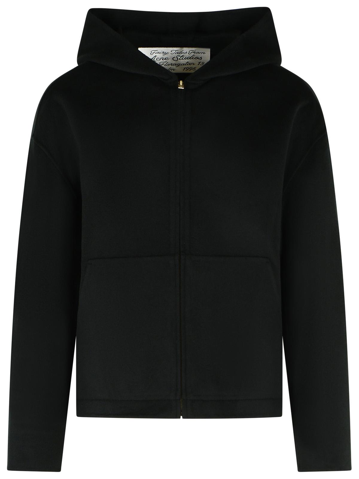 Acne Studios Black Wool And Cashmere Blend Jacket Men ACNE STUDIOS