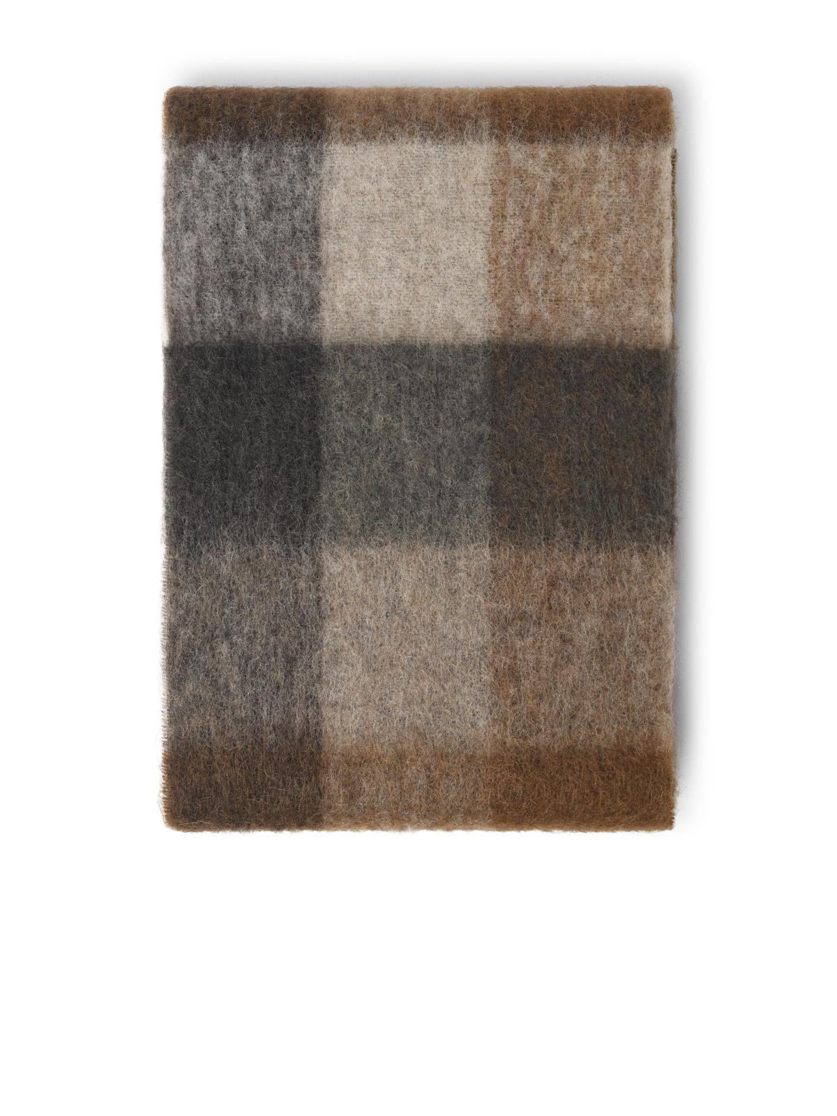 Acne Studios Brown Alpaca And Mohair Blend Scarf Women ACNE STUDIOS