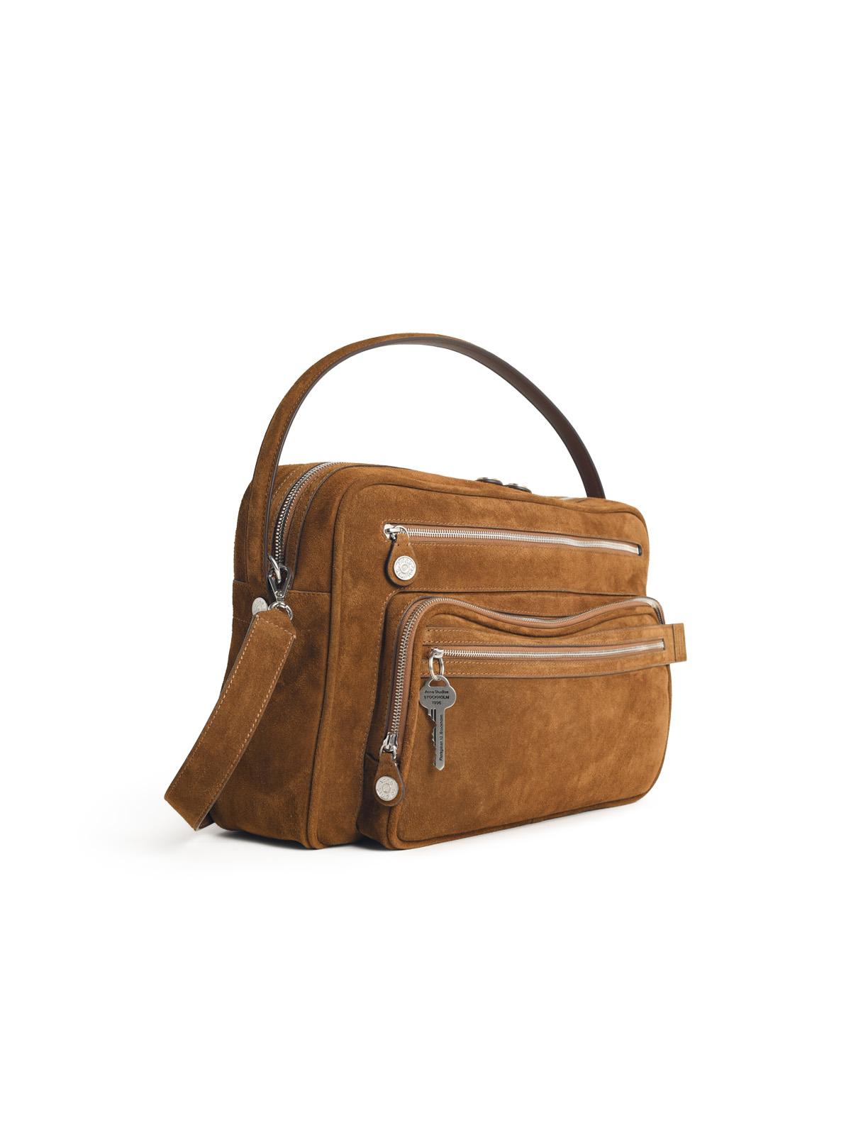 Acne Studios 'Camero' Brown Cognac Suede Bag Women ACNE STUDIOS