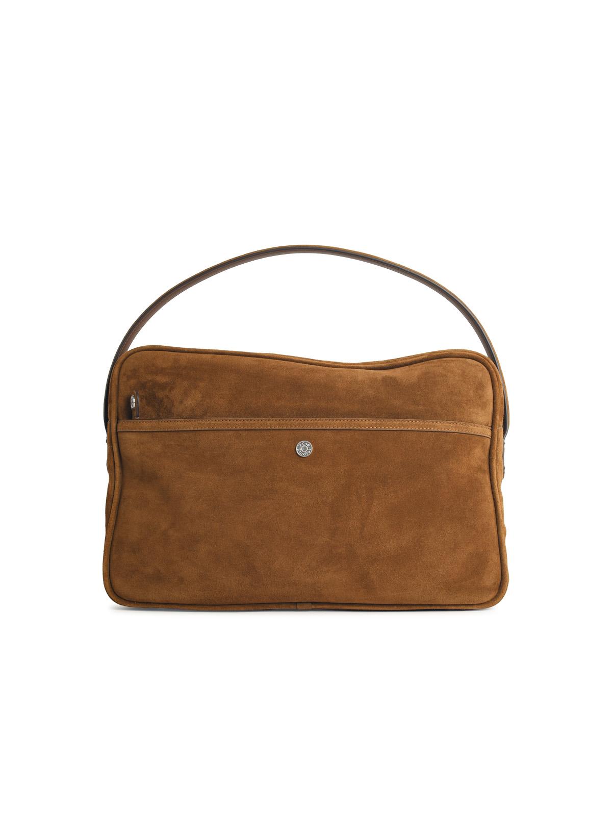 Acne Studios 'Camero' Brown Cognac Suede Bag Women ACNE STUDIOS