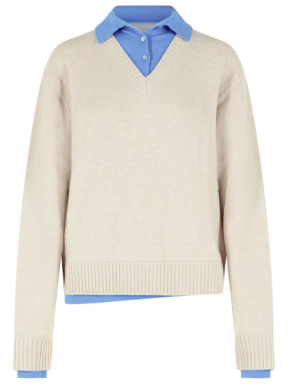 Acne Studios Beige Wool Sweater Women ACNE STUDIOS