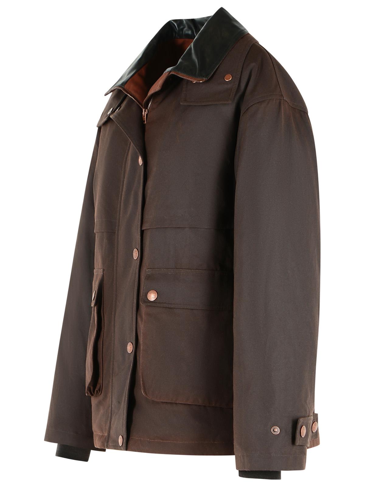 Acne Studios Dark Brown Cotton Jacket Women ACNE STUDIOS