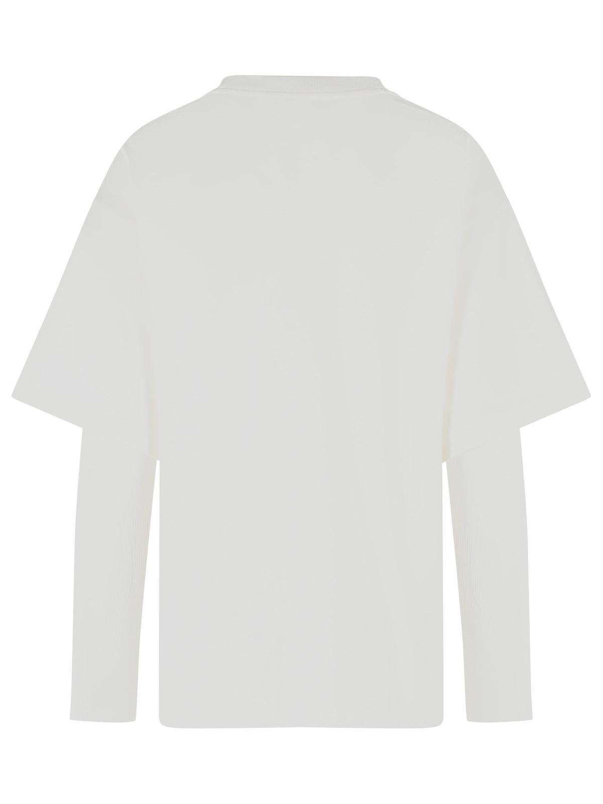 Acne Studios White Cotton T-Shirt Women ACNE STUDIOS