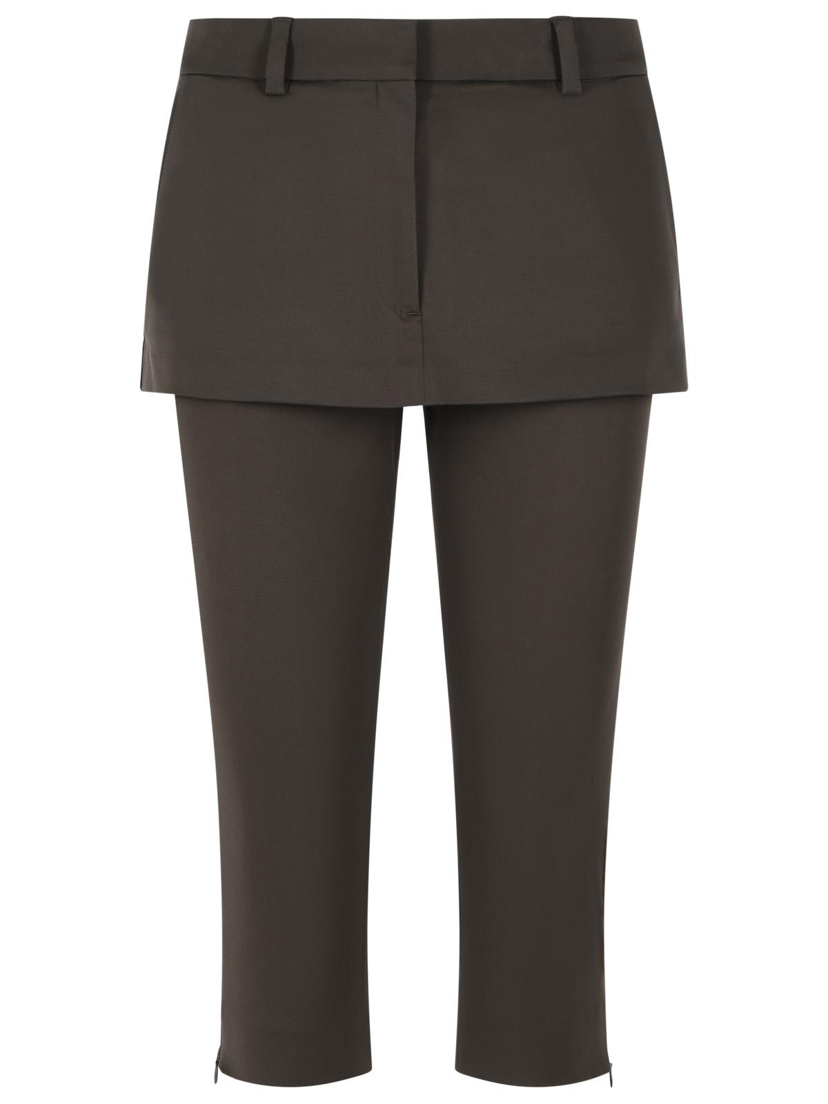 Acne Studios Brown Cotton Trousers Women ACNE STUDIOS
