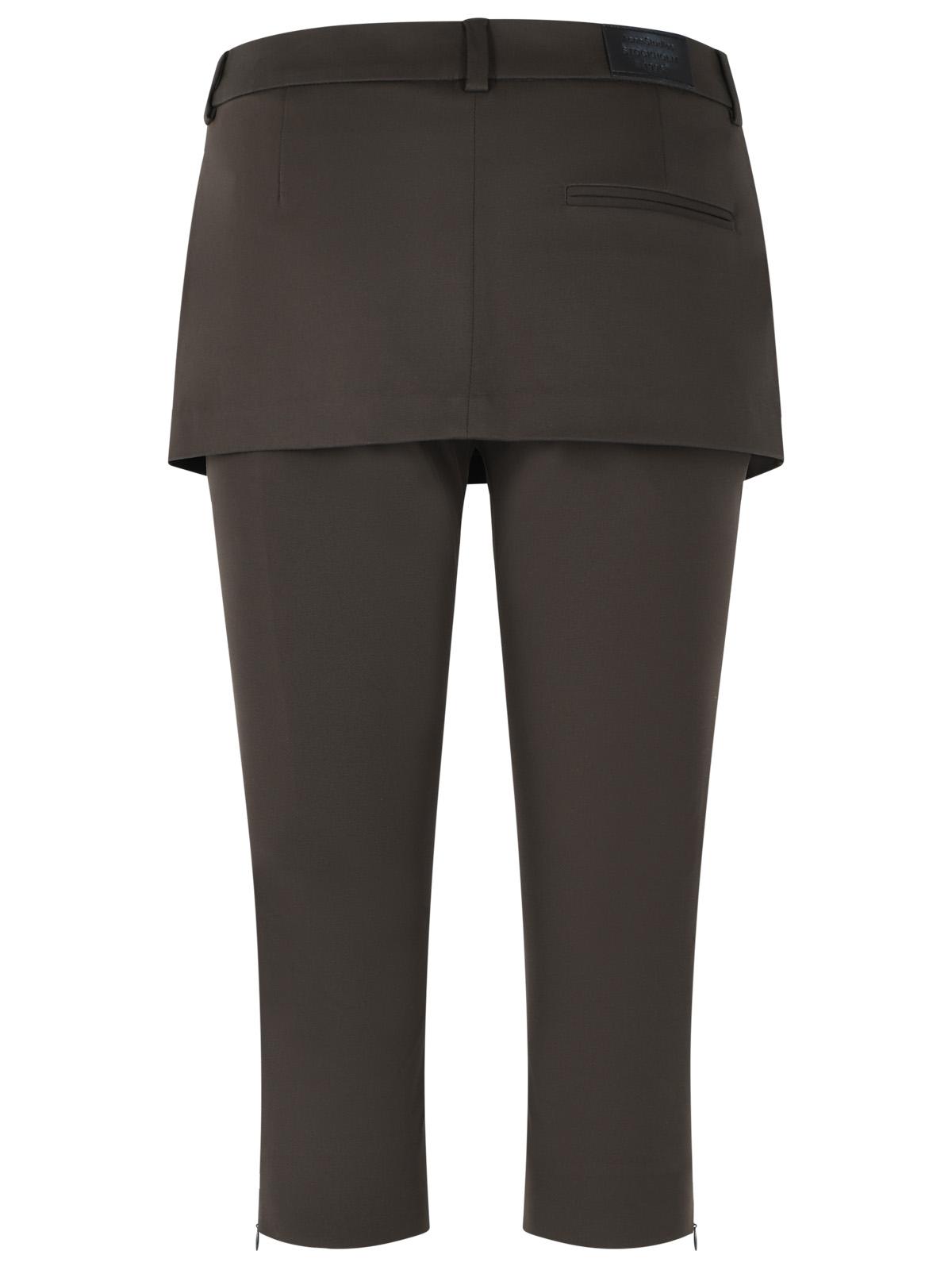Acne Studios Brown Cotton Trousers Women ACNE STUDIOS