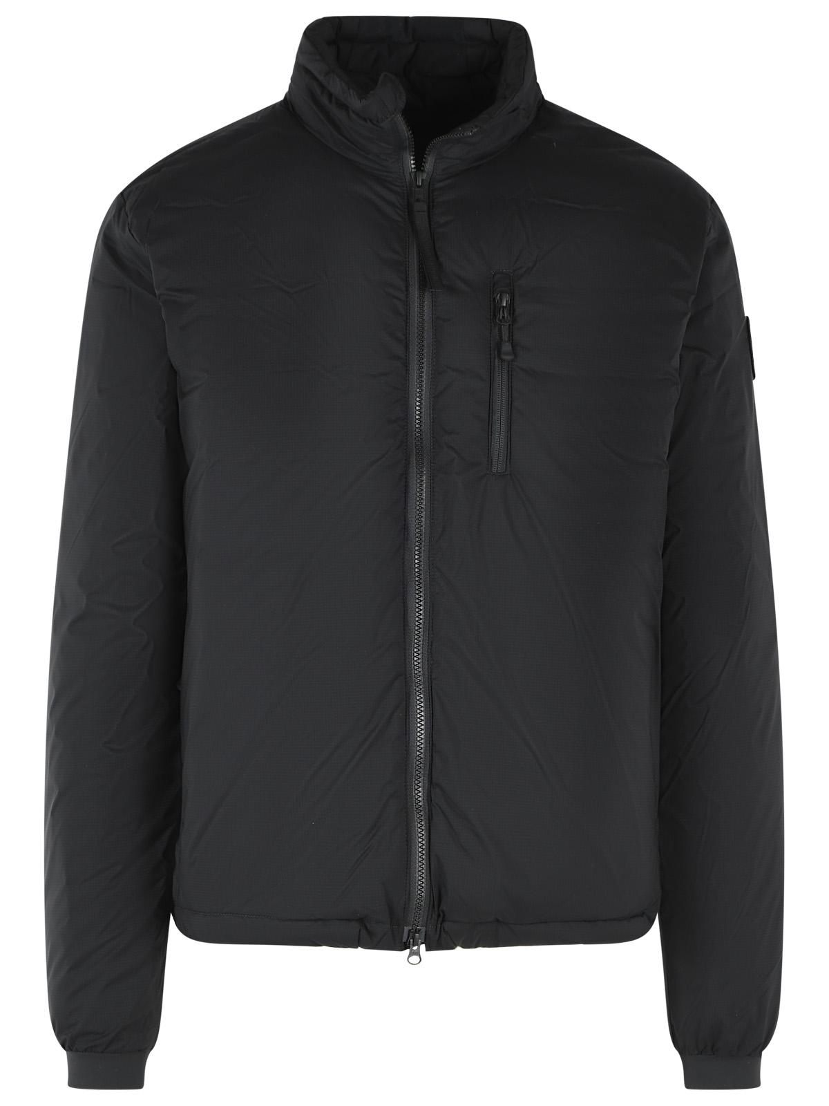 Canada Goose 'Lodge' Black Polyamide Down Jacket Men CANADA GOOSE