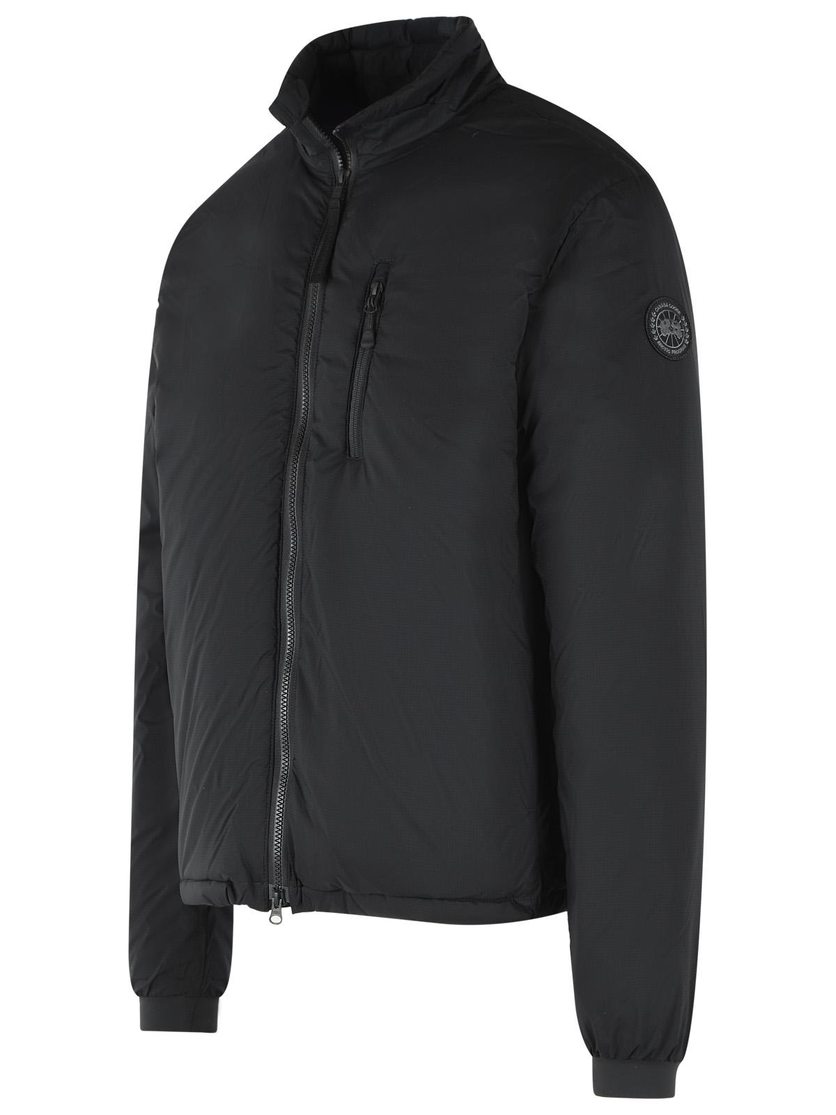Canada Goose 'Lodge' Black Polyamide Down Jacket Men CANADA GOOSE