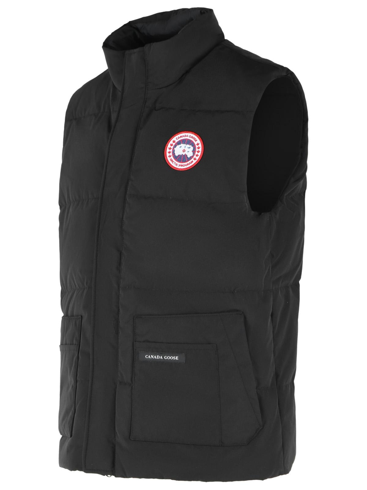 Canada Goose 'Legacy Freestyle' Vest In Polyester And Black Cotton Blend Men CANADA GOOSE