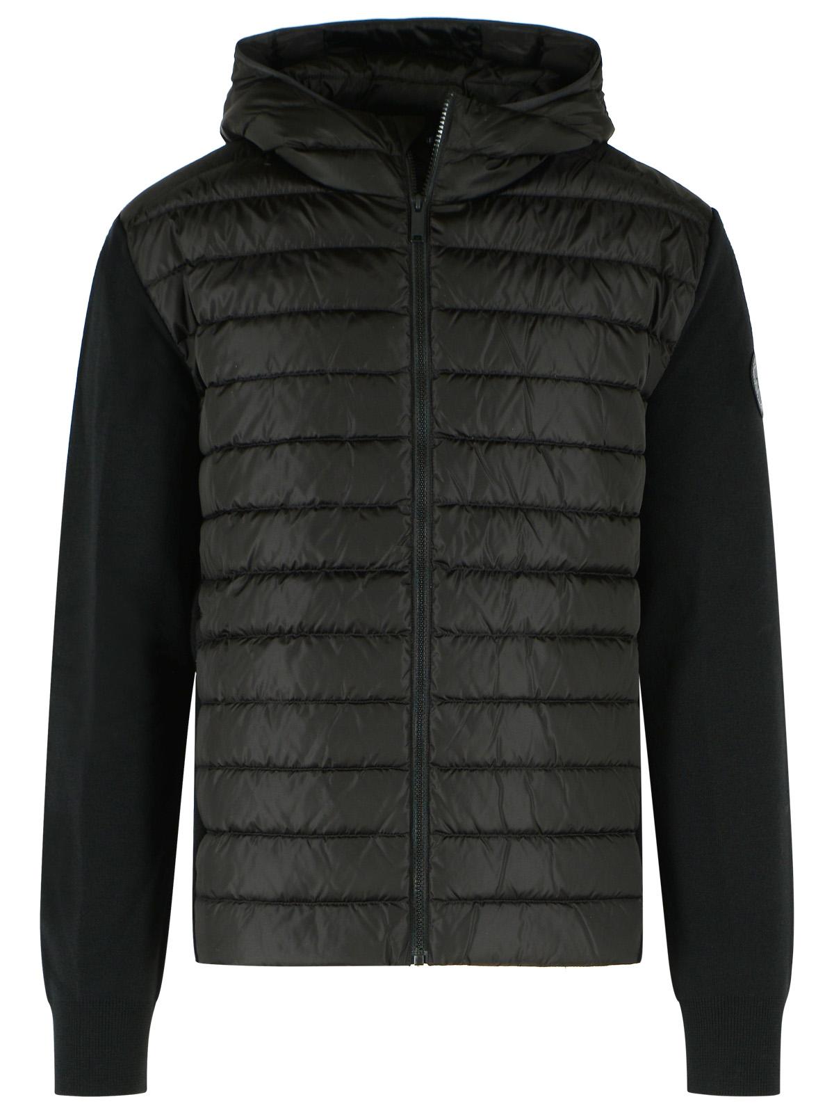 Canada Goose Hybridge® Hayes Jacket In Black Recycled Polyamide Men CANADA GOOSE