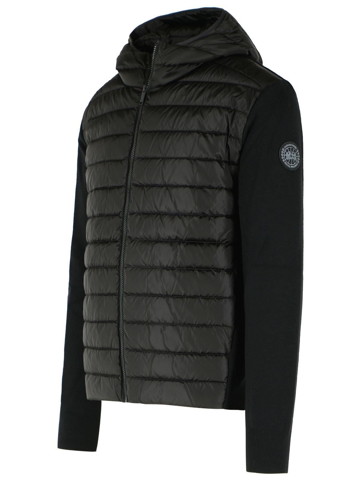 Canada Goose Hybridge® Hayes Jacket In Black Recycled Polyamide Men CANADA GOOSE