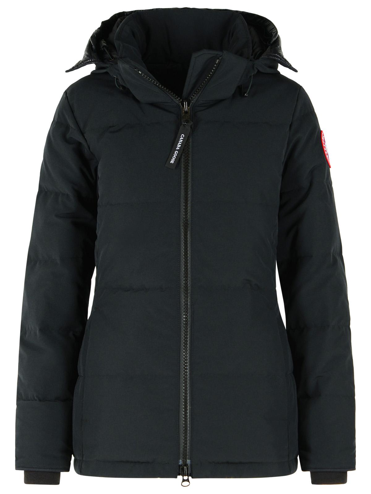 Canada Goose 'Chelsea' Black Recycled Polyester Parka Women