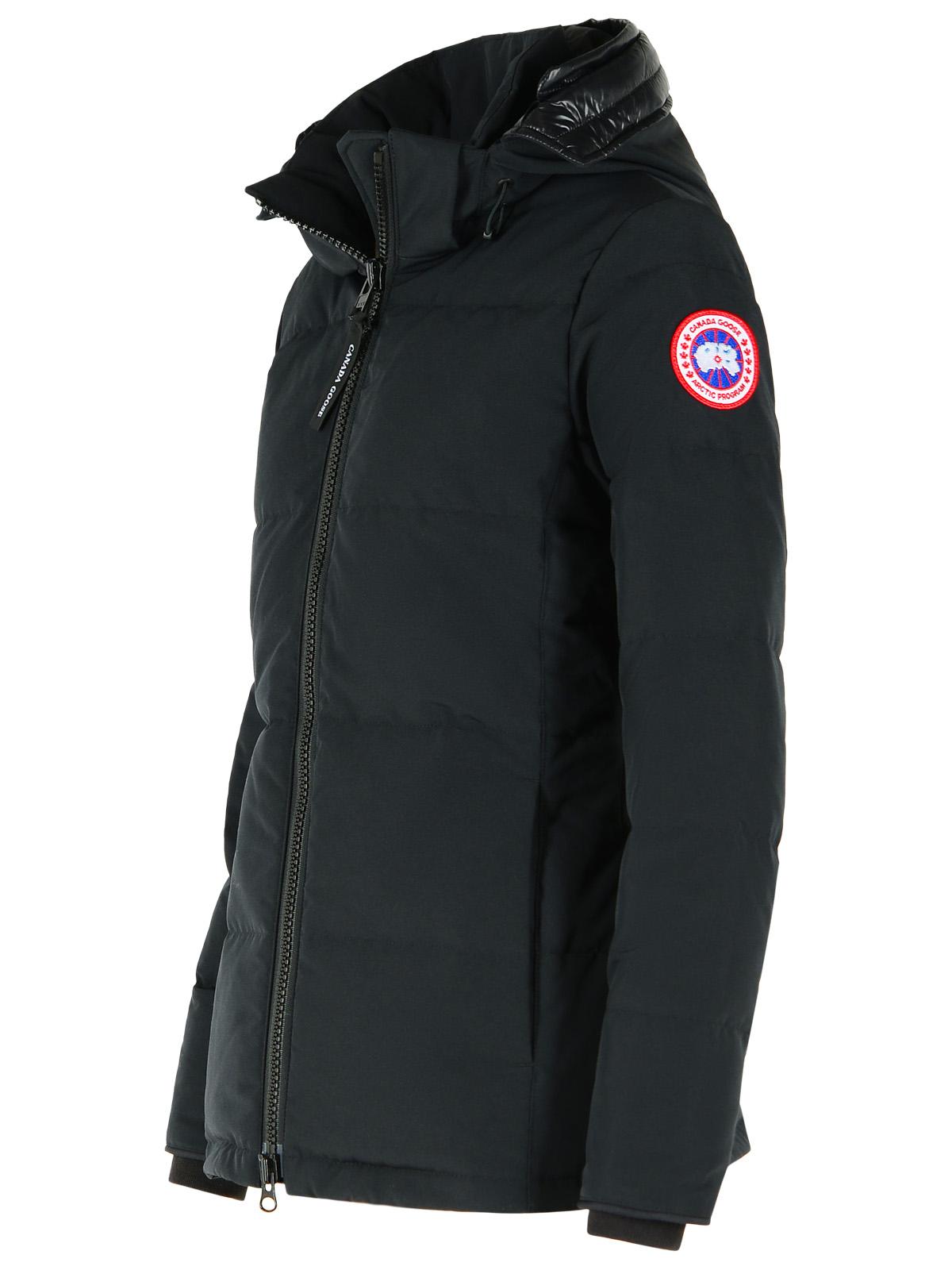 Canada Goose 'Chelsea' Black Recycled Polyester Parka Women