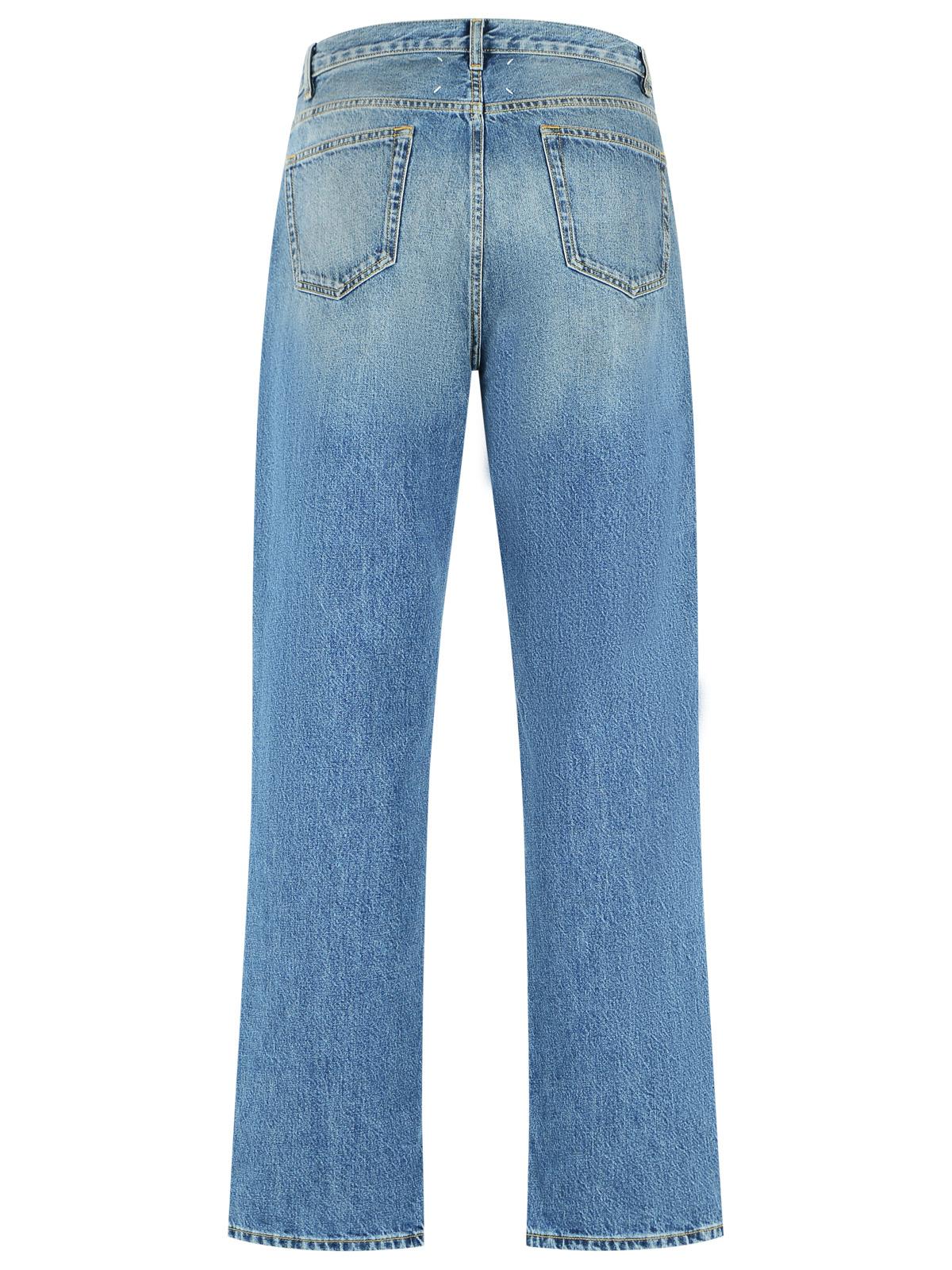 Maison Margiela Blue Cotton Jeans Men MAISON MARGIELA