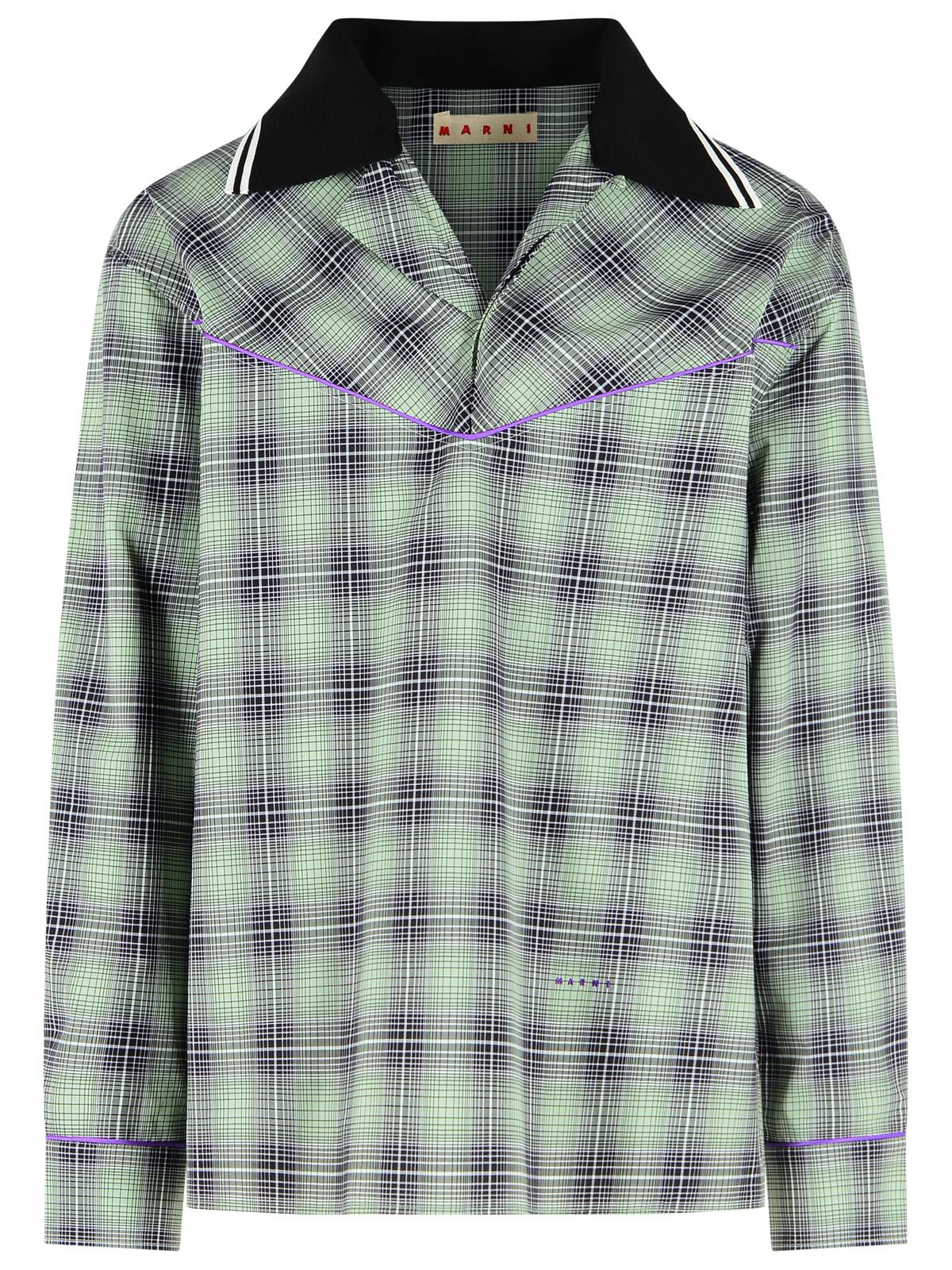 Marni Multicolor Cotton Shirt Men MARNI
