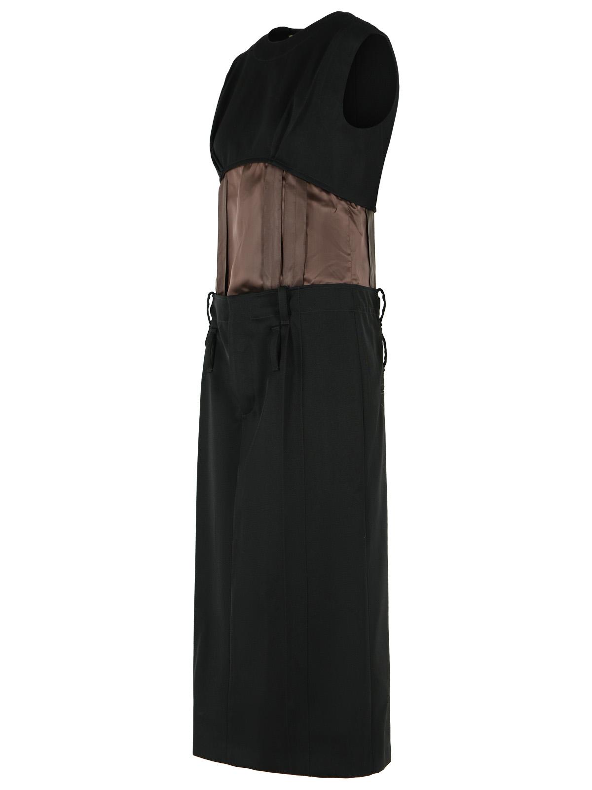 Marni Black Virgin Wool Dress Women MARNI
