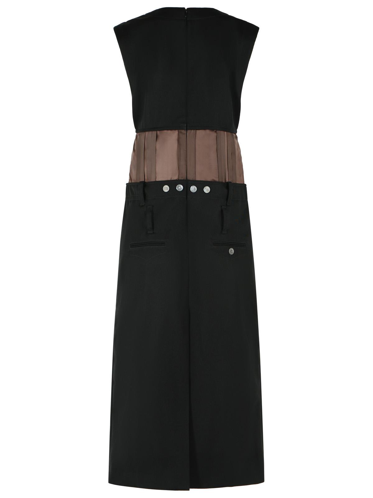 Marni Black Virgin Wool Dress Women MARNI