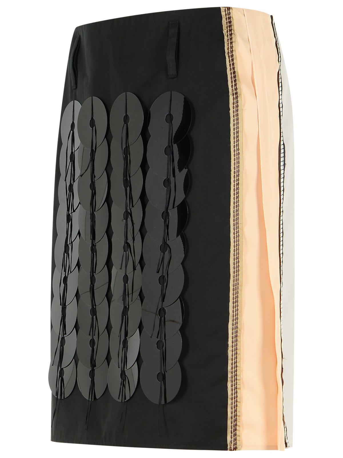 Marni Multicolor Cotton Skirt Women MARNI