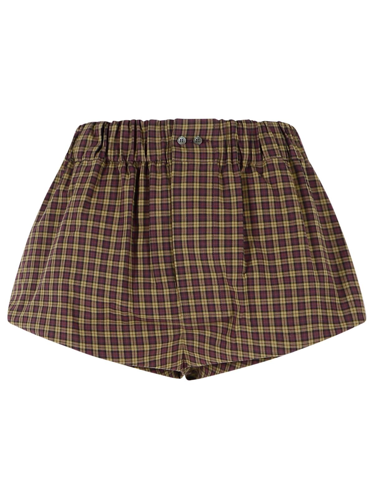 Marni Purple Poplin Coulotte Women MARNI