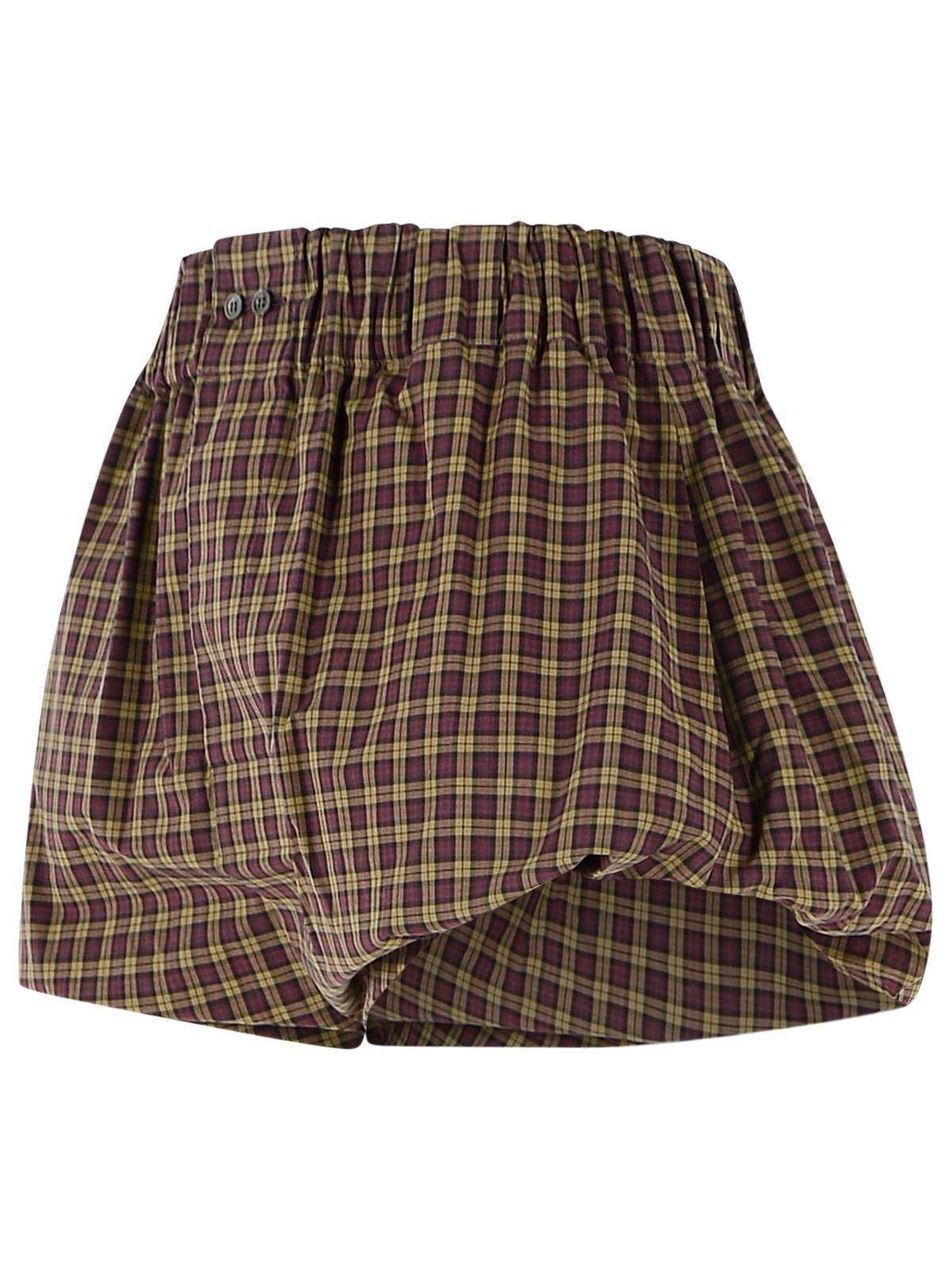 Marni Purple Poplin Coulotte Women MARNI