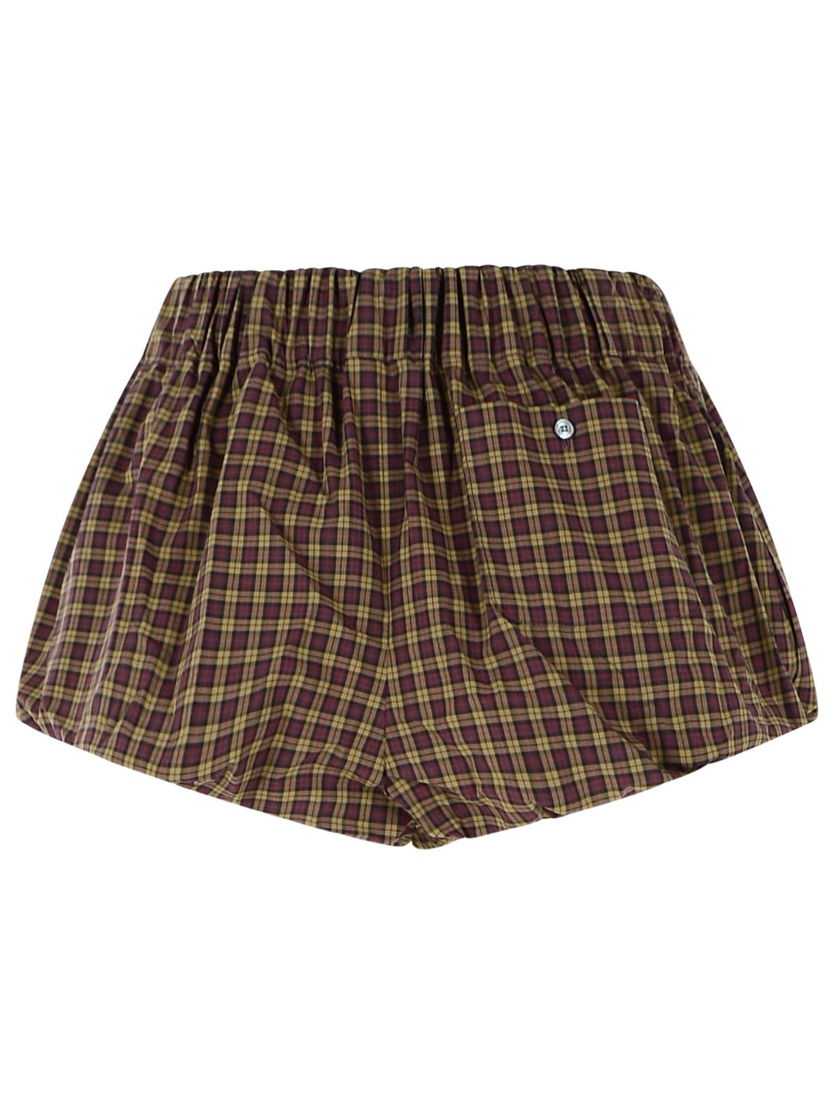Marni Purple Poplin Coulotte Women MARNI