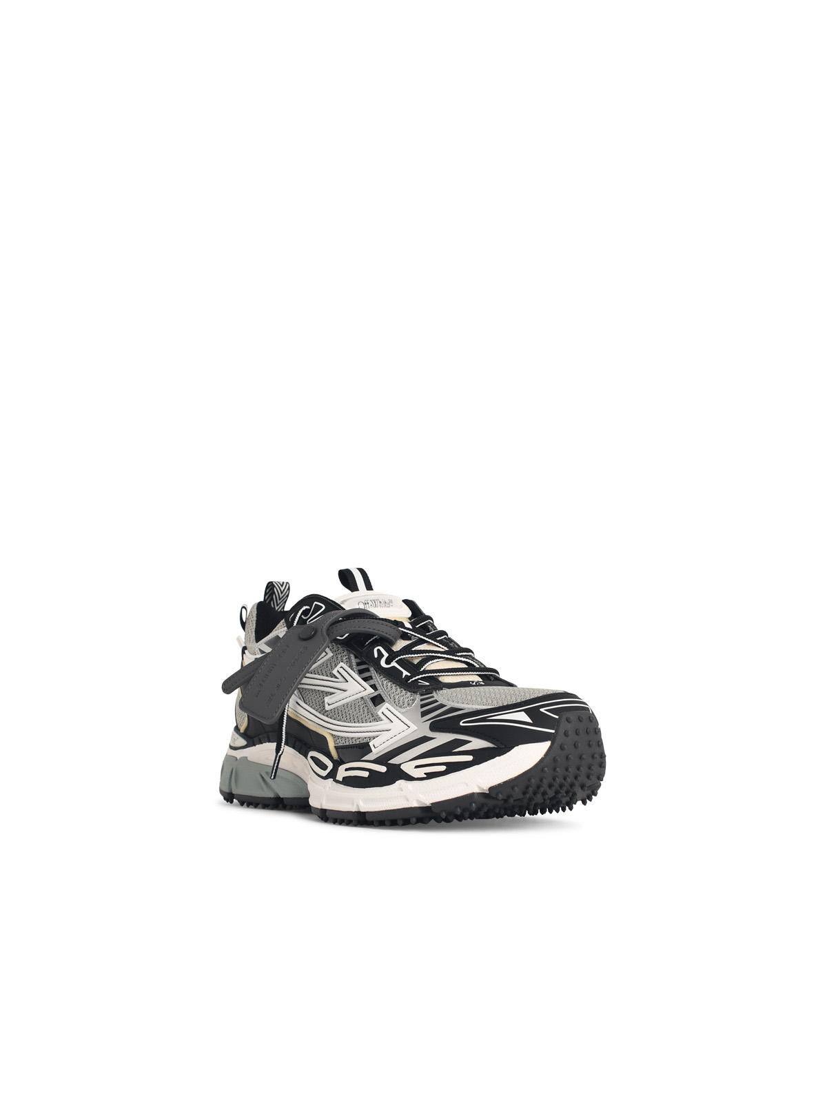 Off-White 'Be Right Back' Grey Mesh Sneakers Men OFF-WHITE