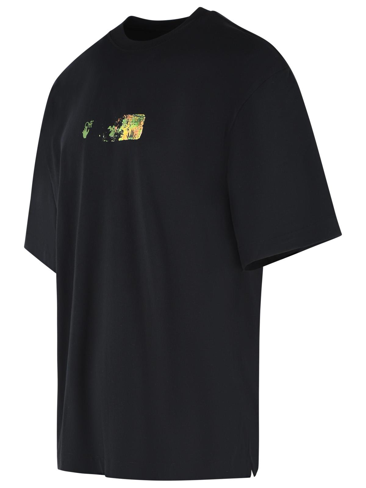 Off-White 'Spices Arrow' Black Cotton T-Shirt Men OFF-WHITE