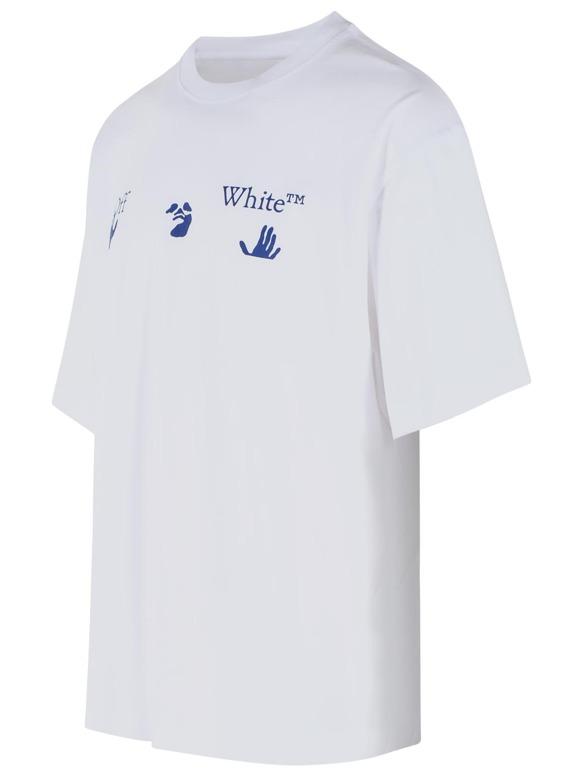 Off-White 'Bacco Arrow' White Cotton T-Shirt Men OFF-WHITE