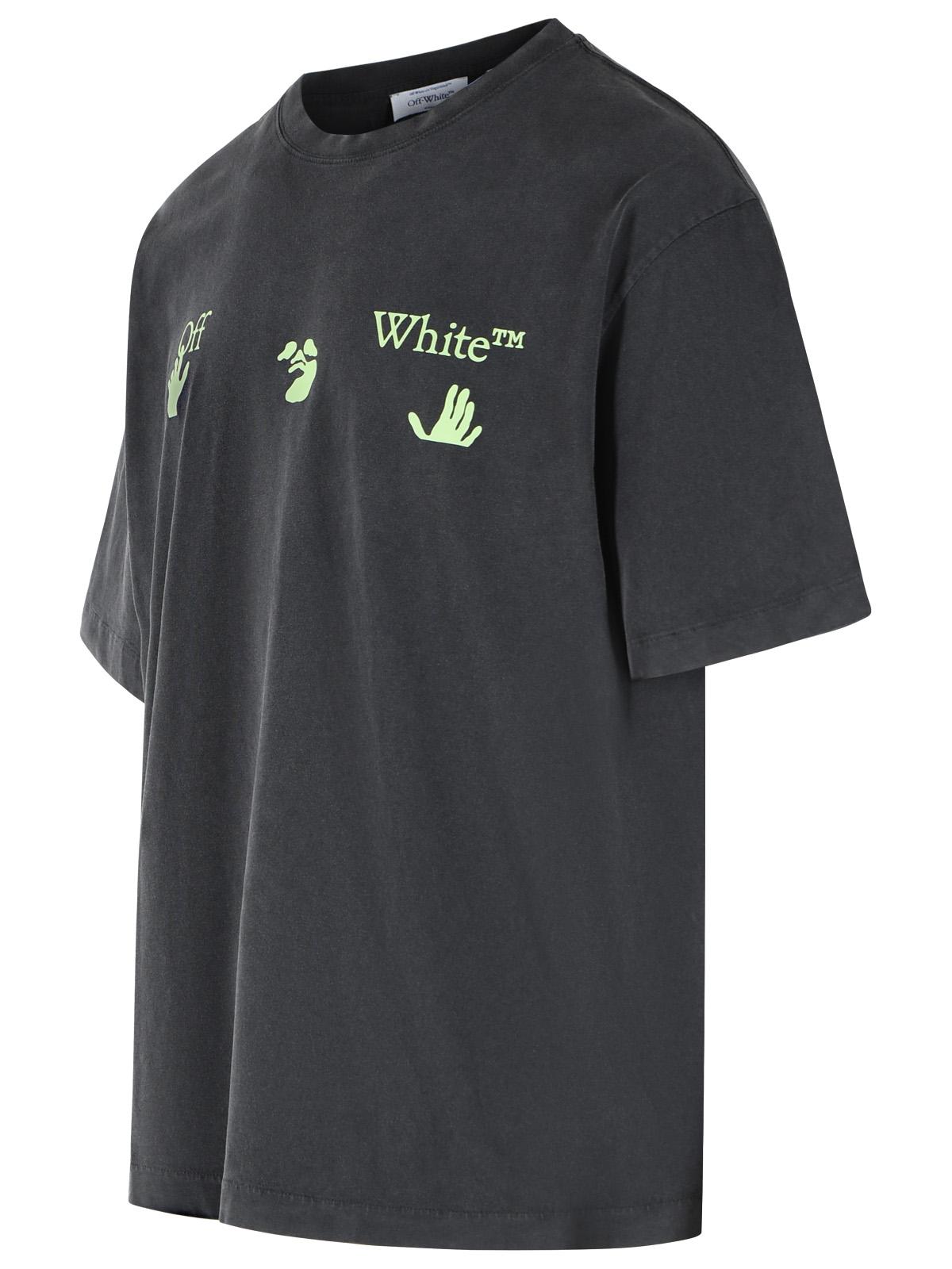 Off-White 'Bacco Arrow' Black Cotton T-Shirt Men OFF-WHITE