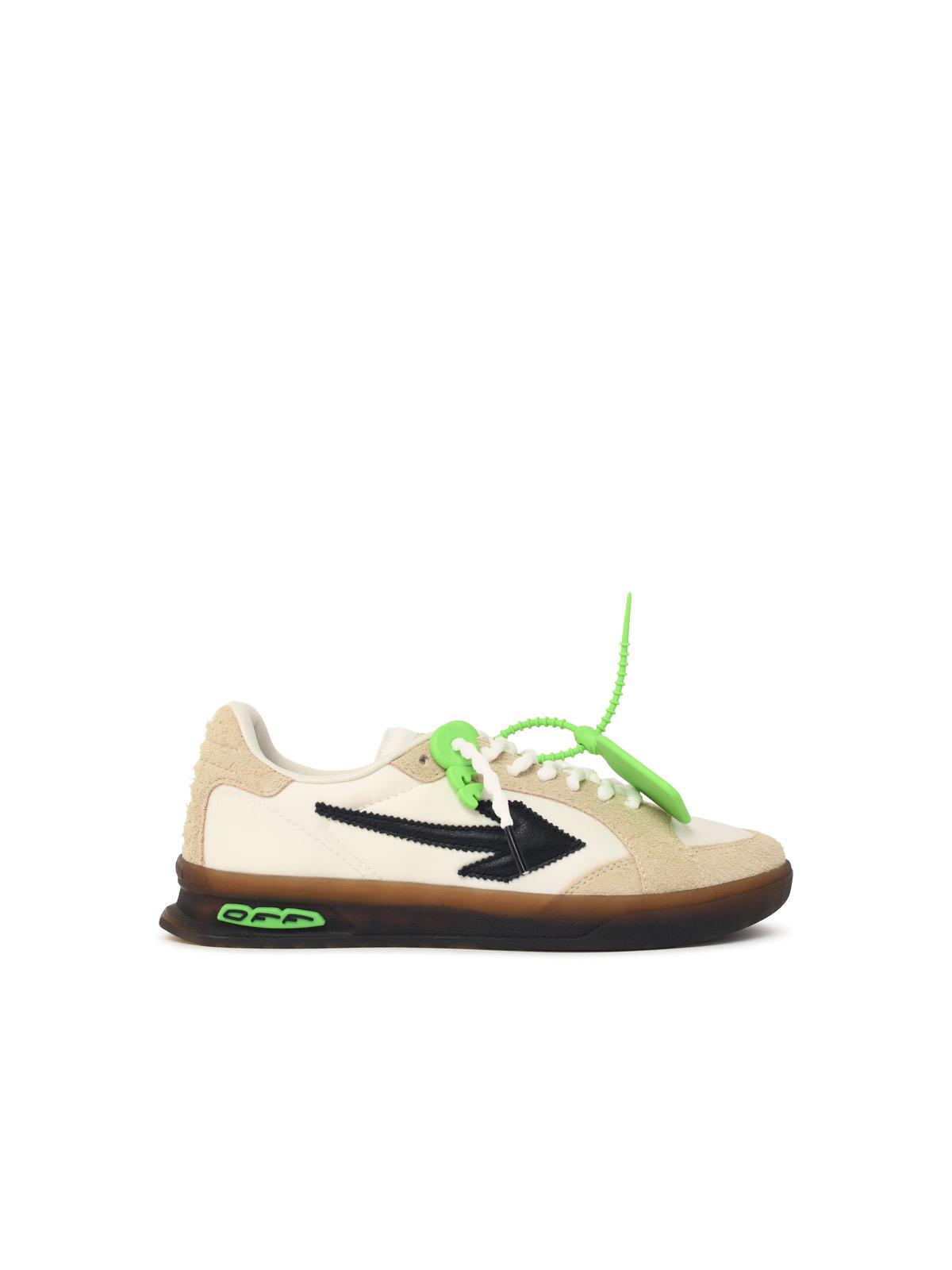Off-White 'End Of Play' White Suede Sneakers Men OFF-WHITE