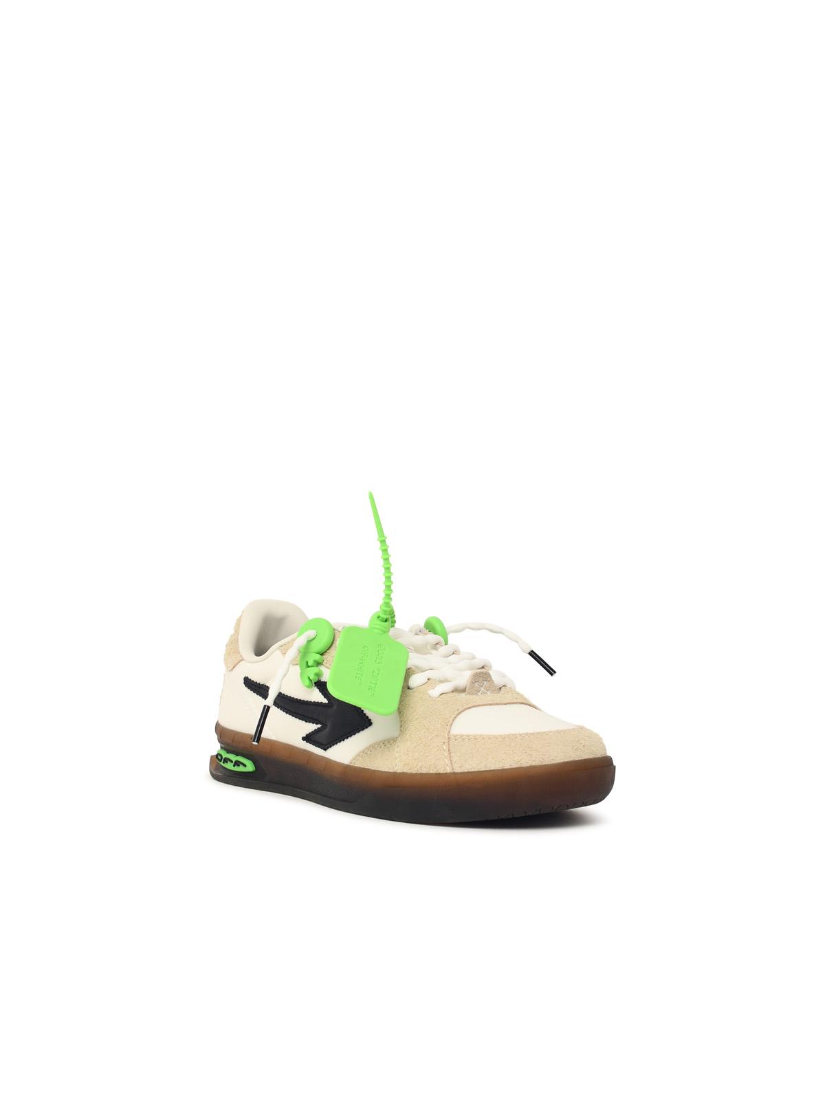 Off-White 'End Of Play' White Suede Sneakers Men OFF-WHITE