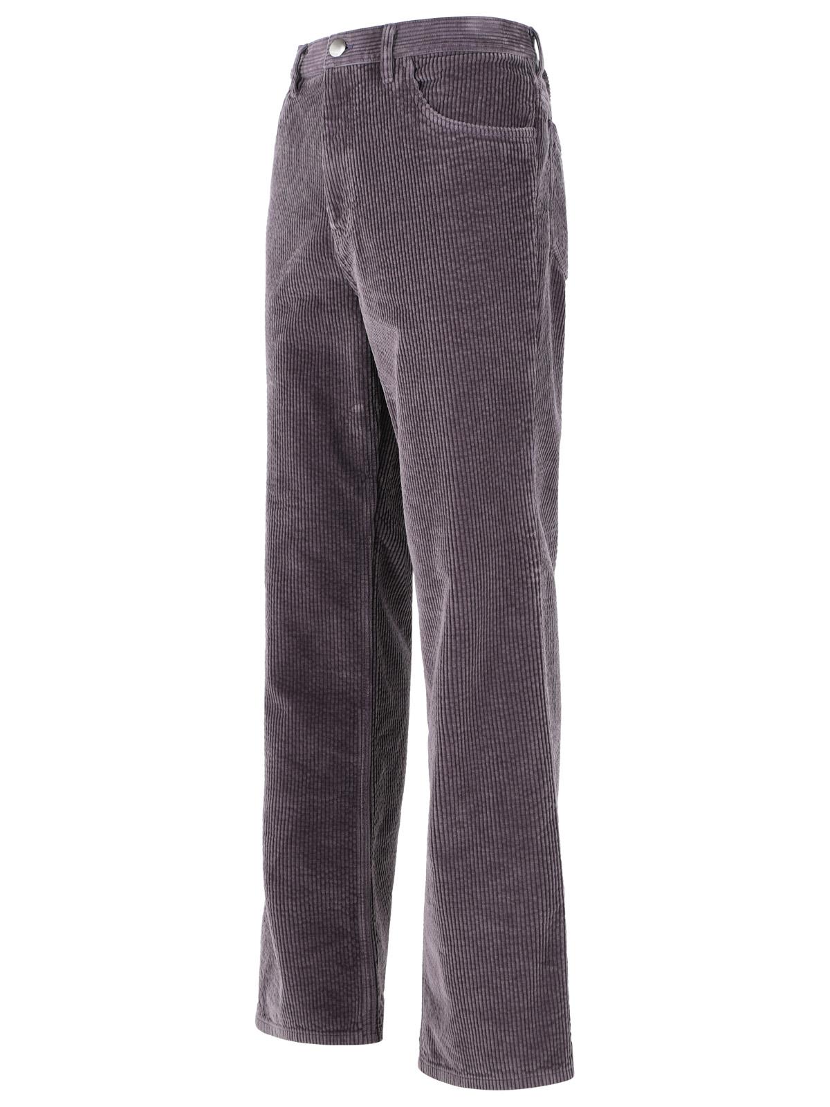 Marni 'Earth' Grey Cotton Flared Pants Men MARNI