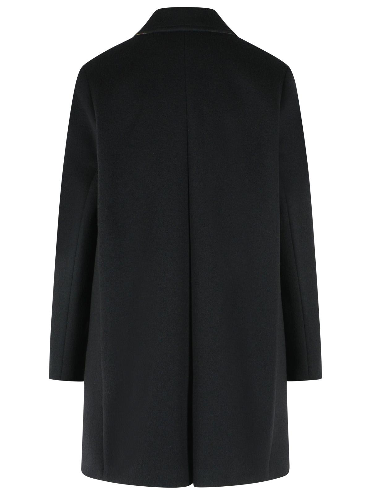Burberry 'Gosford' Tailored Black Wool And Cashmere Coat Women BURBERRY