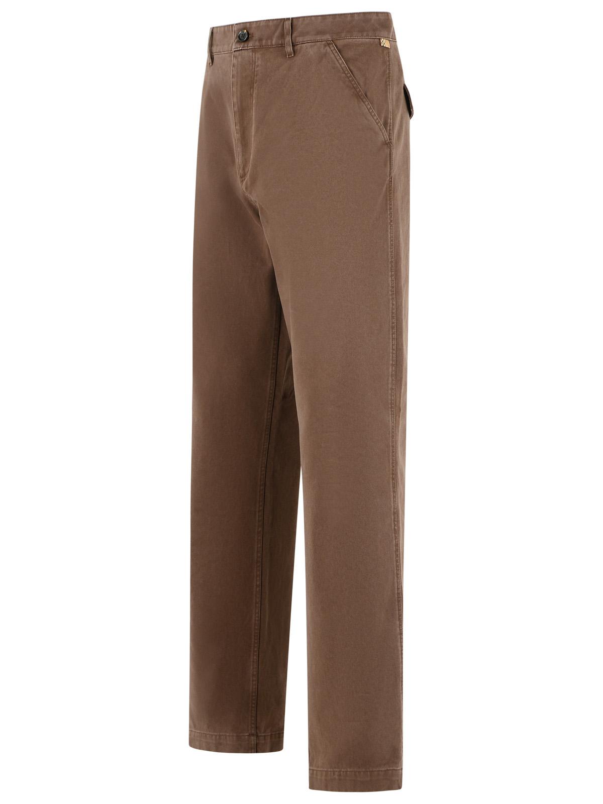 Burberry 'Arthur' Brown Cotton Pants Men BURBERRY