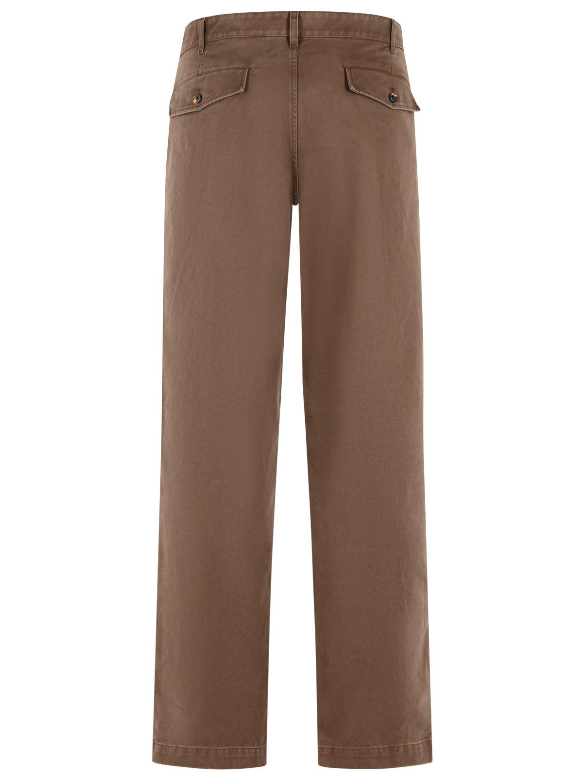 Burberry 'Arthur' Brown Cotton Pants Men BURBERRY