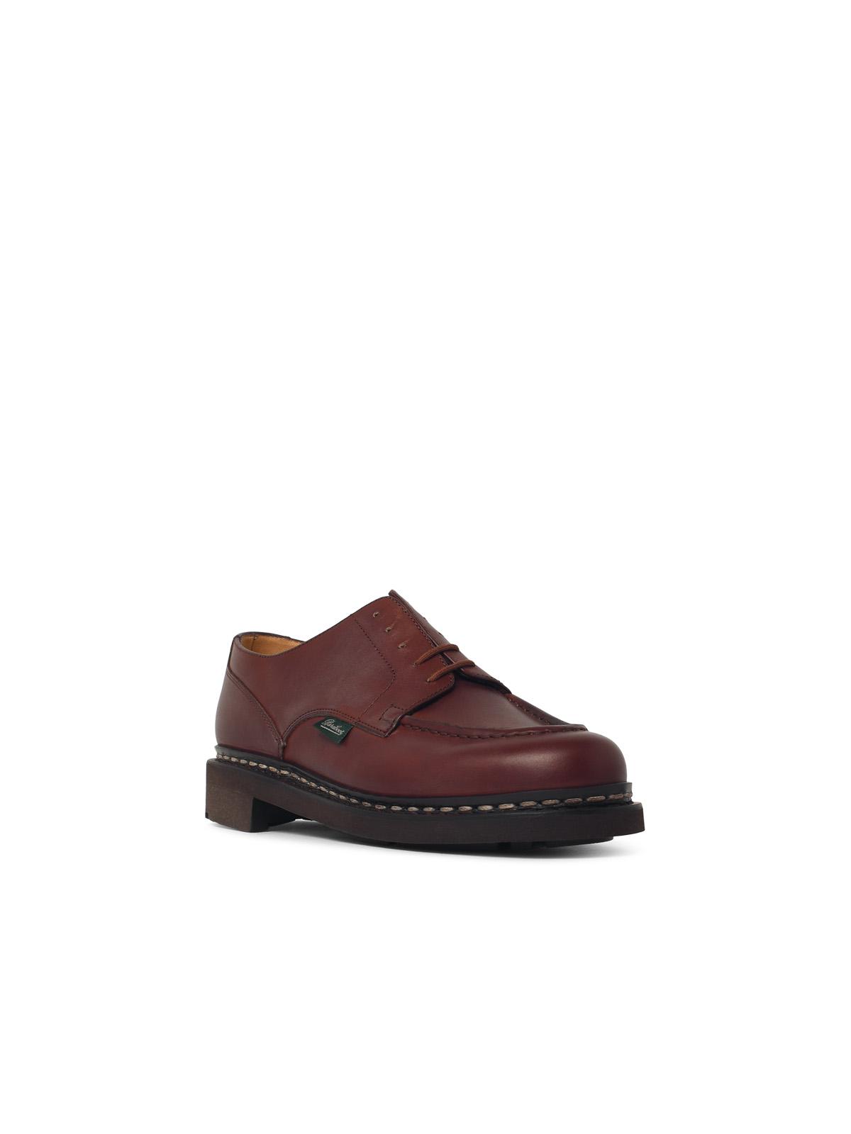 Paraboot 'Chambord' 'Lisse Marron' Brown Leather Loafers Men PARABOOT