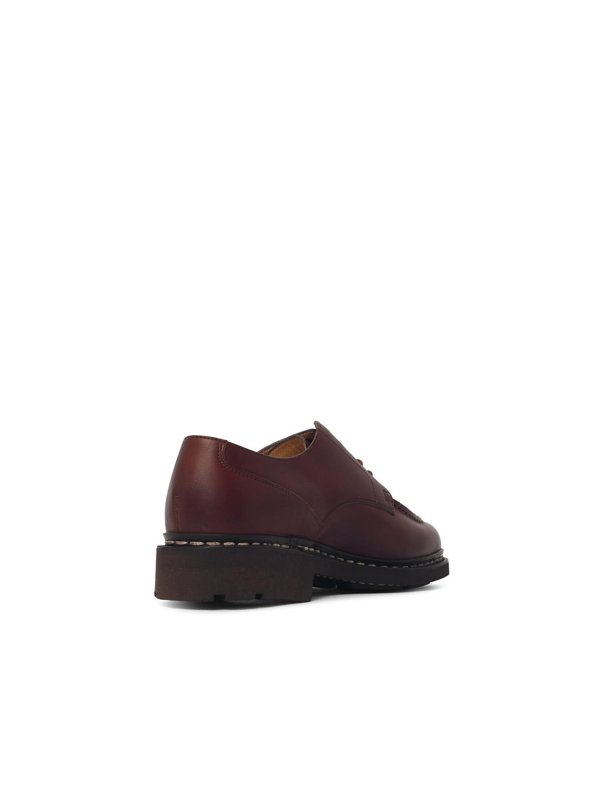 Paraboot 'Chambord' 'Lisse Marron' Brown Leather Loafers Men PARABOOT