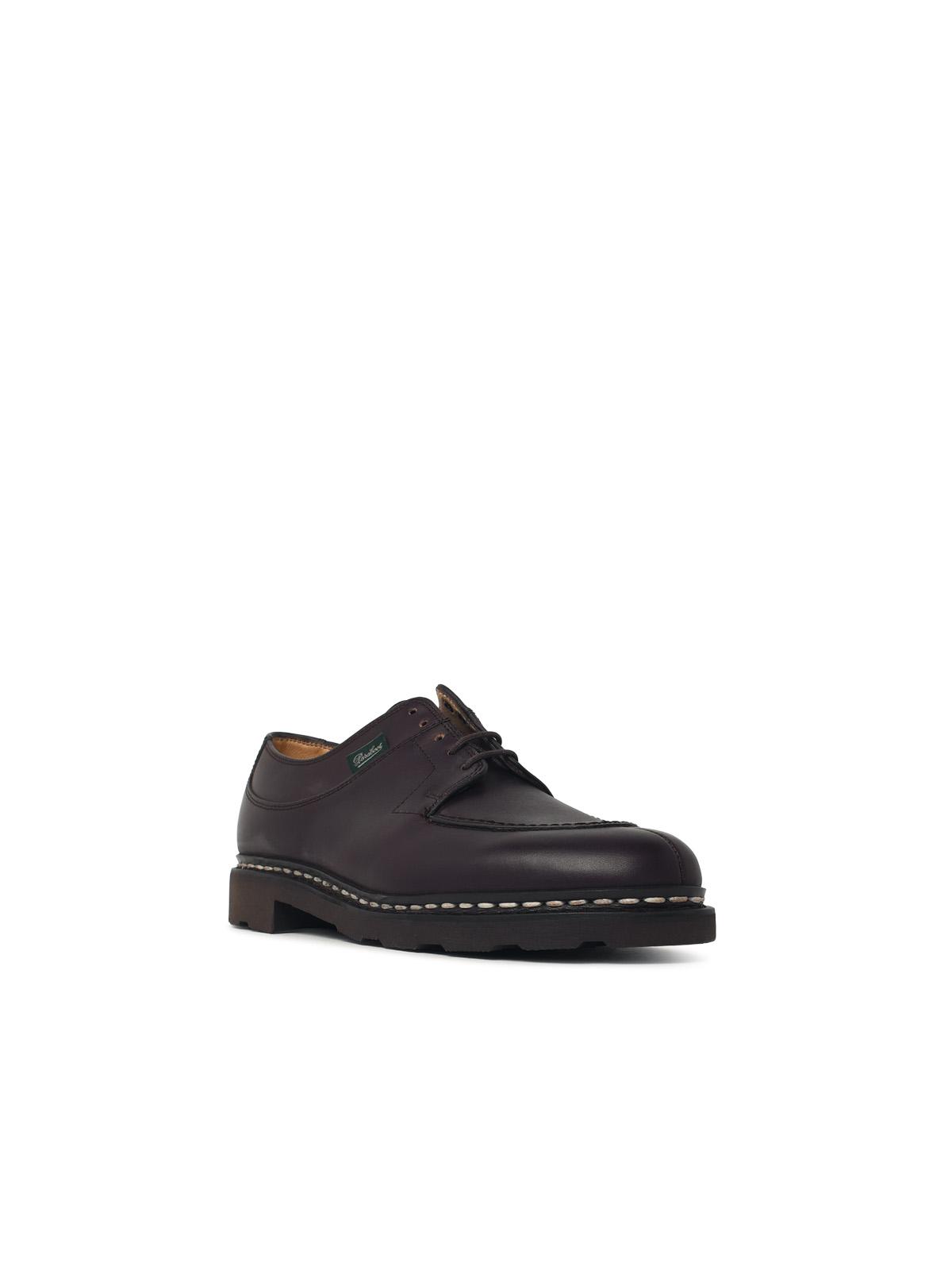 Paraboot 'Avignon' Brown Leather Loafers 'Lisse Cafè' Men PARABOOT