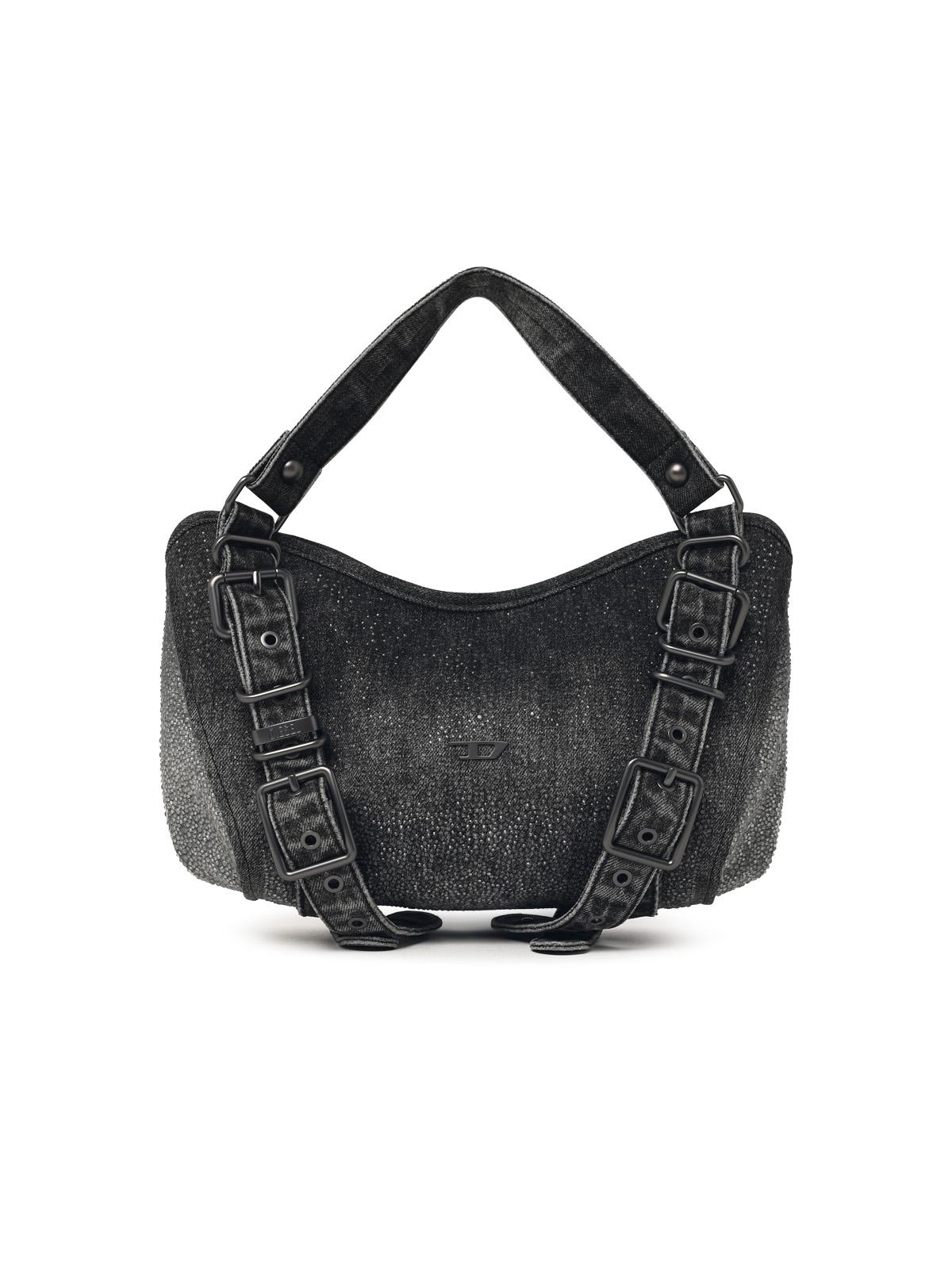 Diesel 'D-One' Black Denim Bag Women DIESEL