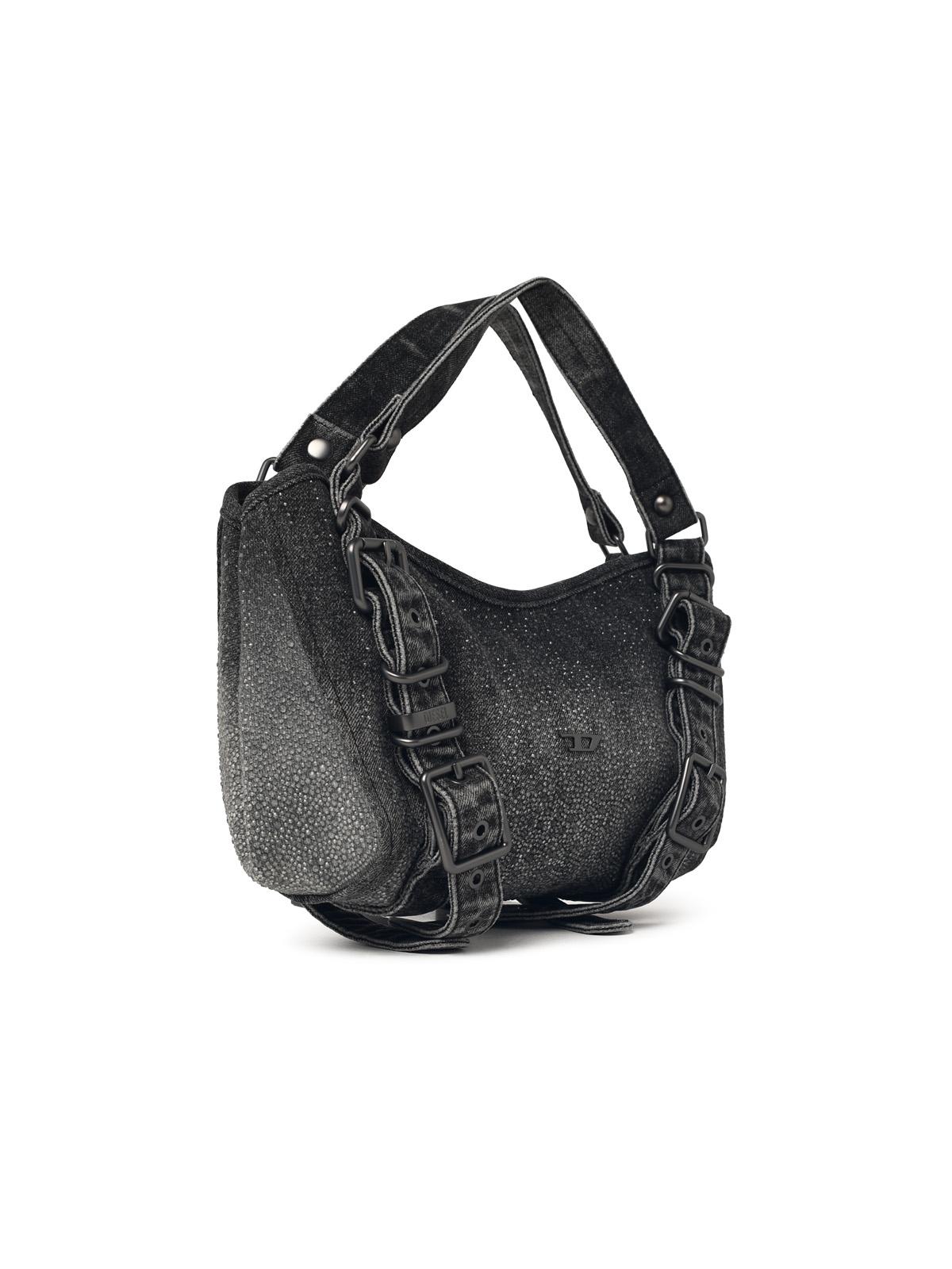 Diesel 'D-One' Black Denim Bag Women DIESEL