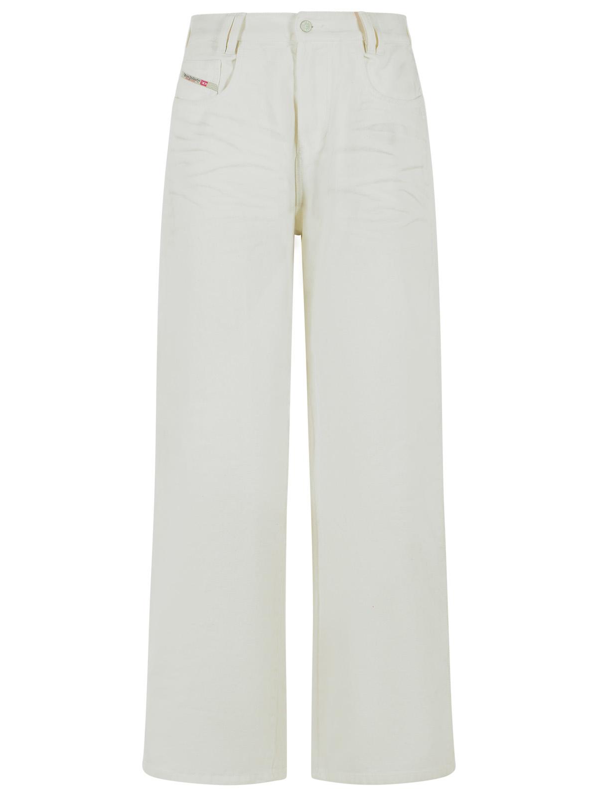 Diesel 'D-Hakou' White Denim Jeans Women DIESEL
