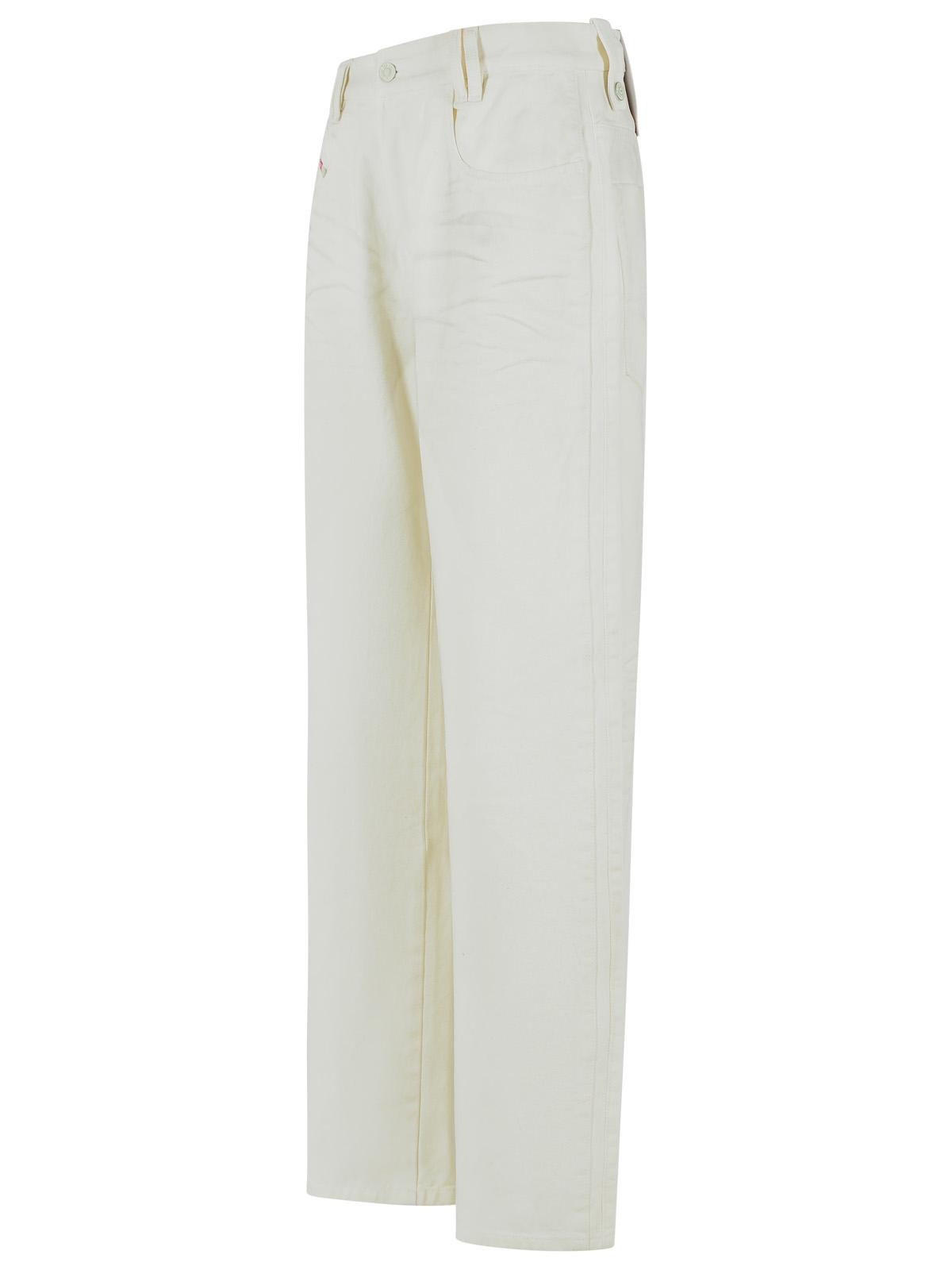 Diesel 'D-Hakou' White Denim Jeans Women DIESEL