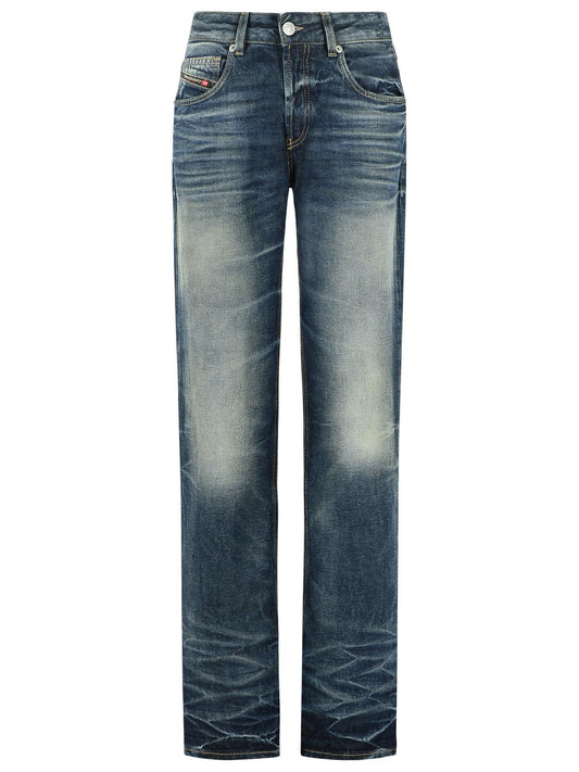 Diesel D-Liet Jeans In Blue Cotton Women DIESEL